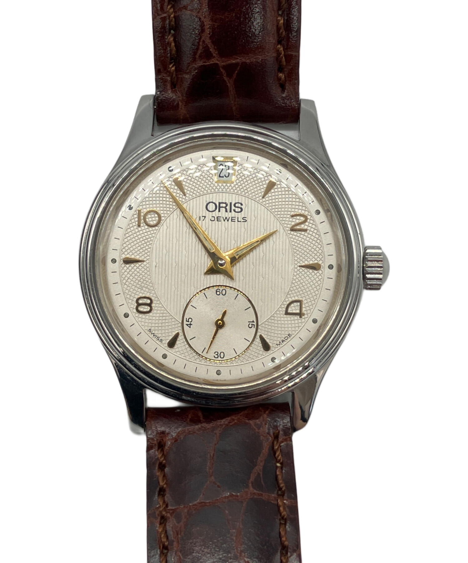中古・古着通販】ORIS (オリス) 腕時計 ホワイト｜ブランド・古着通販