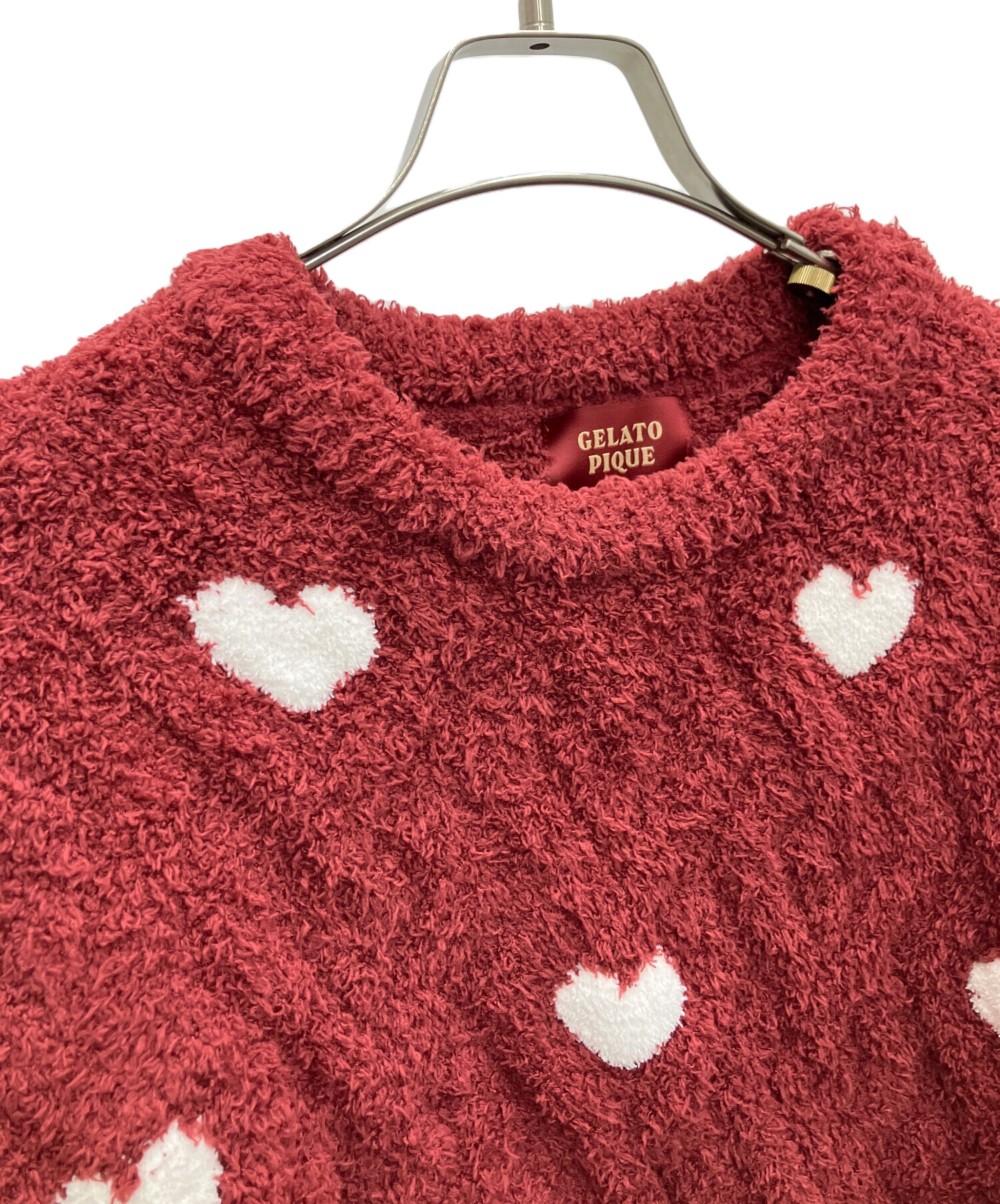 中古・古着通販】gelato pique (ジェラートピケ) ハートアランプル