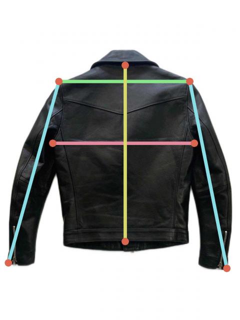 中古・古着通販】LOUNGE LIZARD (ラウンジリザード) ダブルライダース