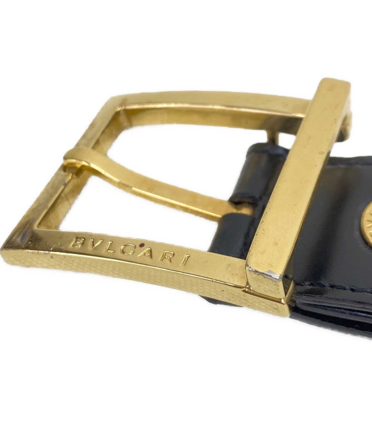 中古・古着通販】BVLGARI (ブルガリ) ベルト ブラック｜ブランド・古着