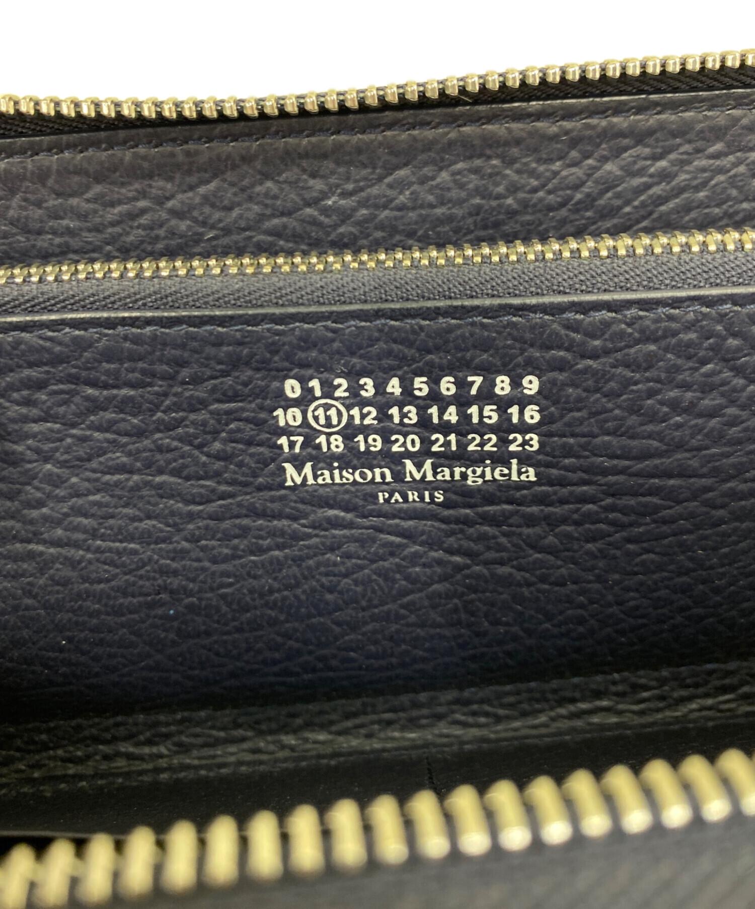中古・古着通販】Maison Margiela (メゾンマルジェラ) 長財布 ネイビー