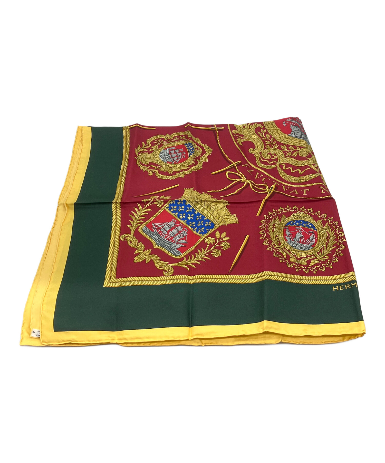 中古・古着通販】HERMES (エルメス) シルクスカーフ カレ90 パリの紋章