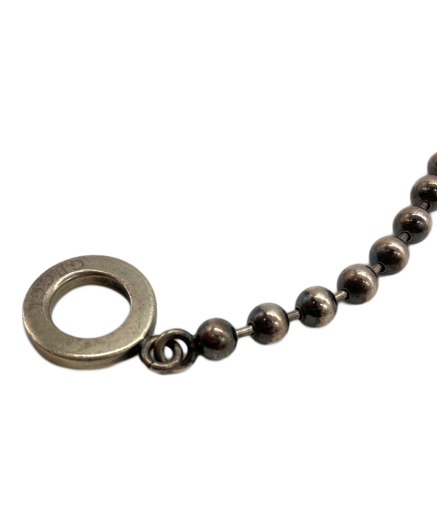 中古・古着通販】GUCCI (グッチ) ボールチェーンブレスレット