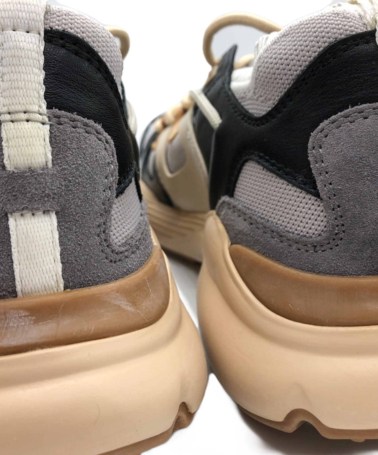 中古・古着通販】TOD'S (トッズ) スニーカー ベージュ×ブラック サイズ