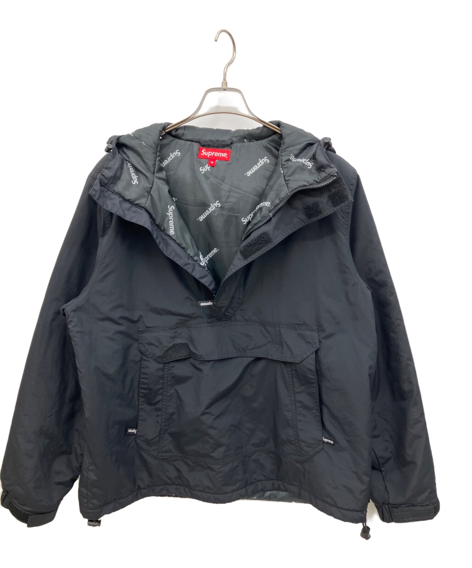 中古・古着通販】SUPREME (シュプリーム) Hooded Logo Half Zip