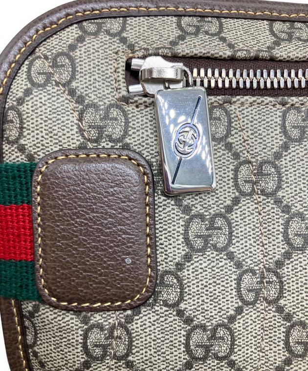 中古・古着通販】GUCCI (グッチ) ウエストバッグ ベージュ｜ブランド