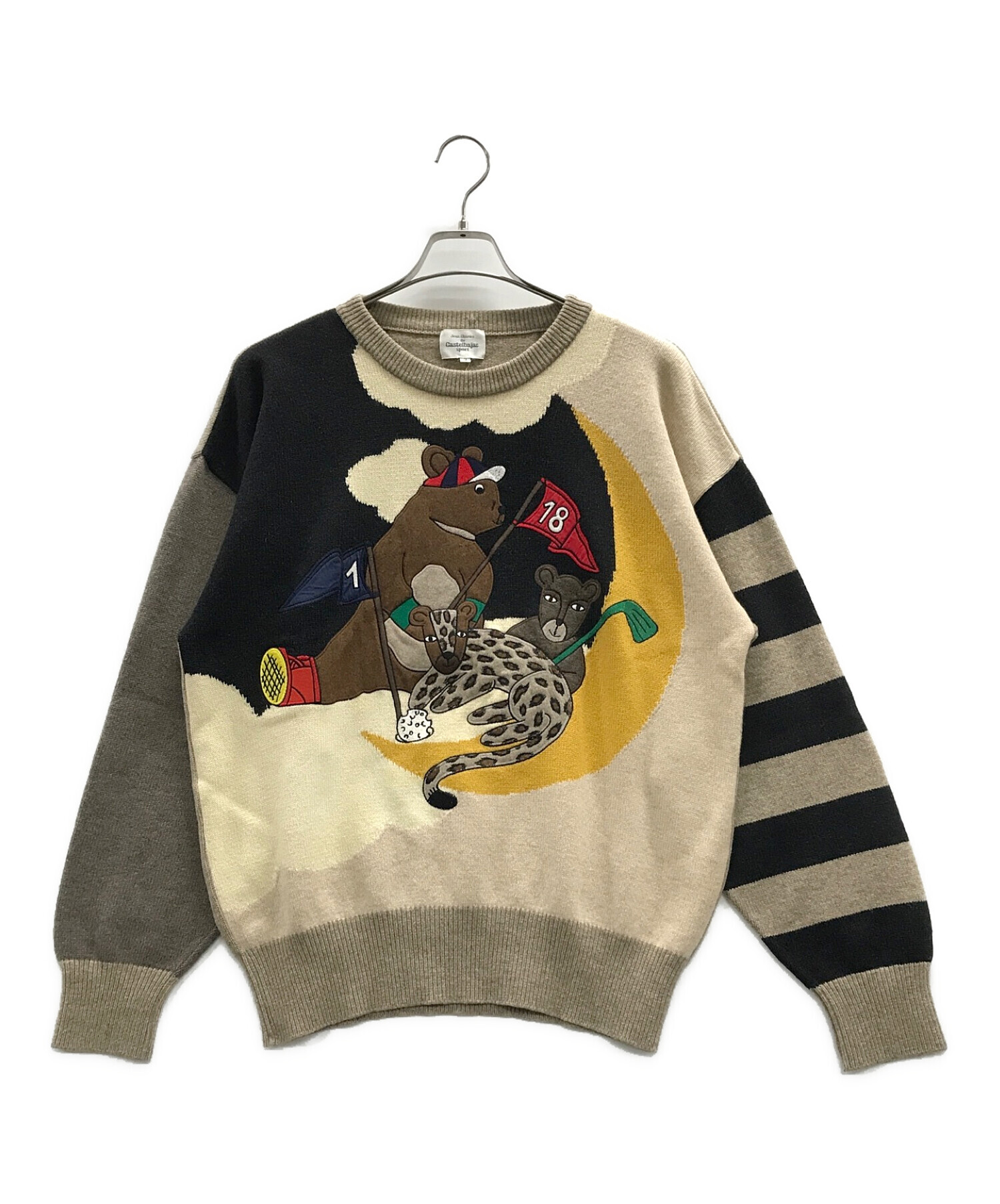 セーター・ニット L*A様 カステルバジャックCASTELBAJAC ねずみニット