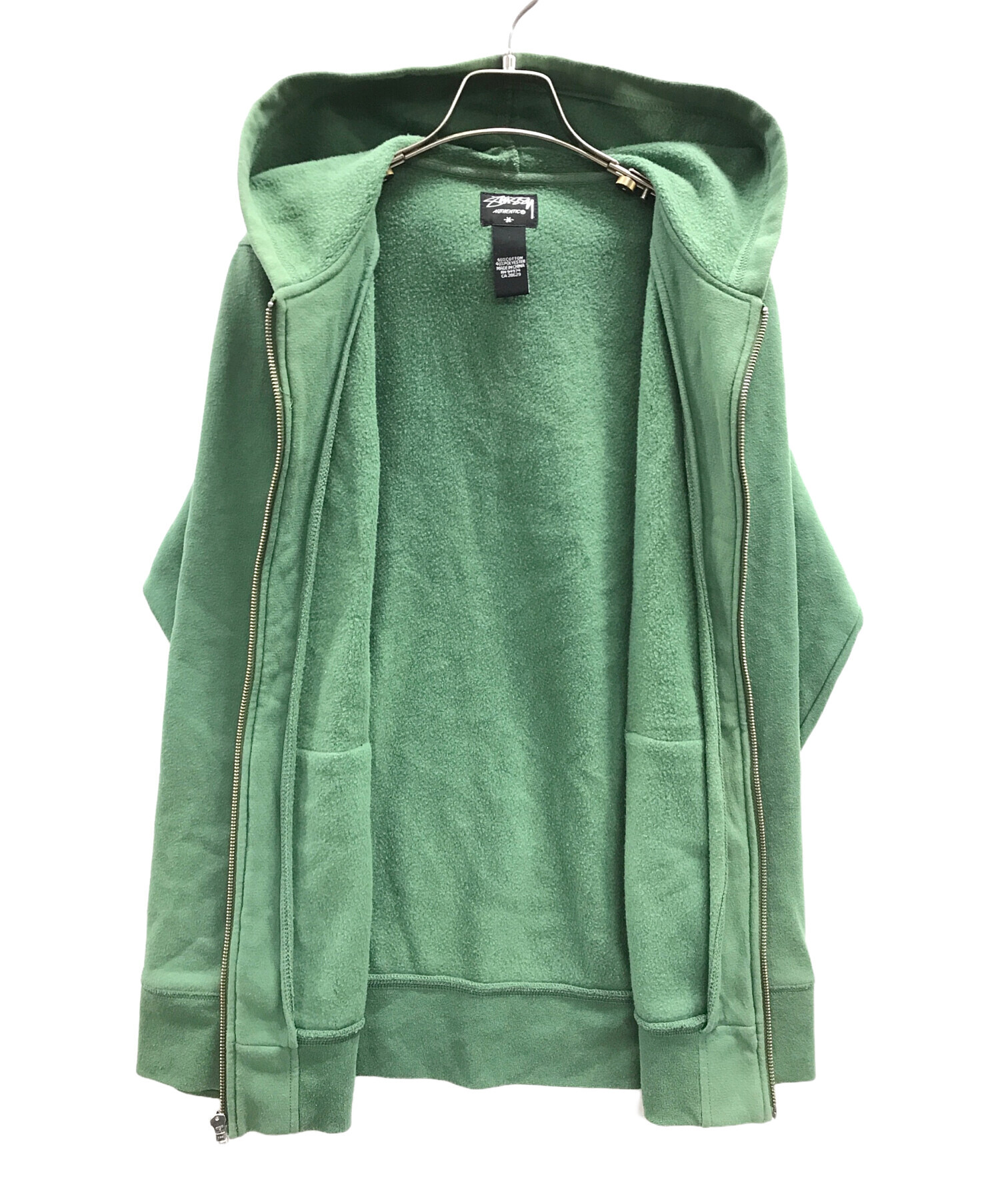 中古・古着通販】stussy (ステューシー) パーカー アーチロゴ