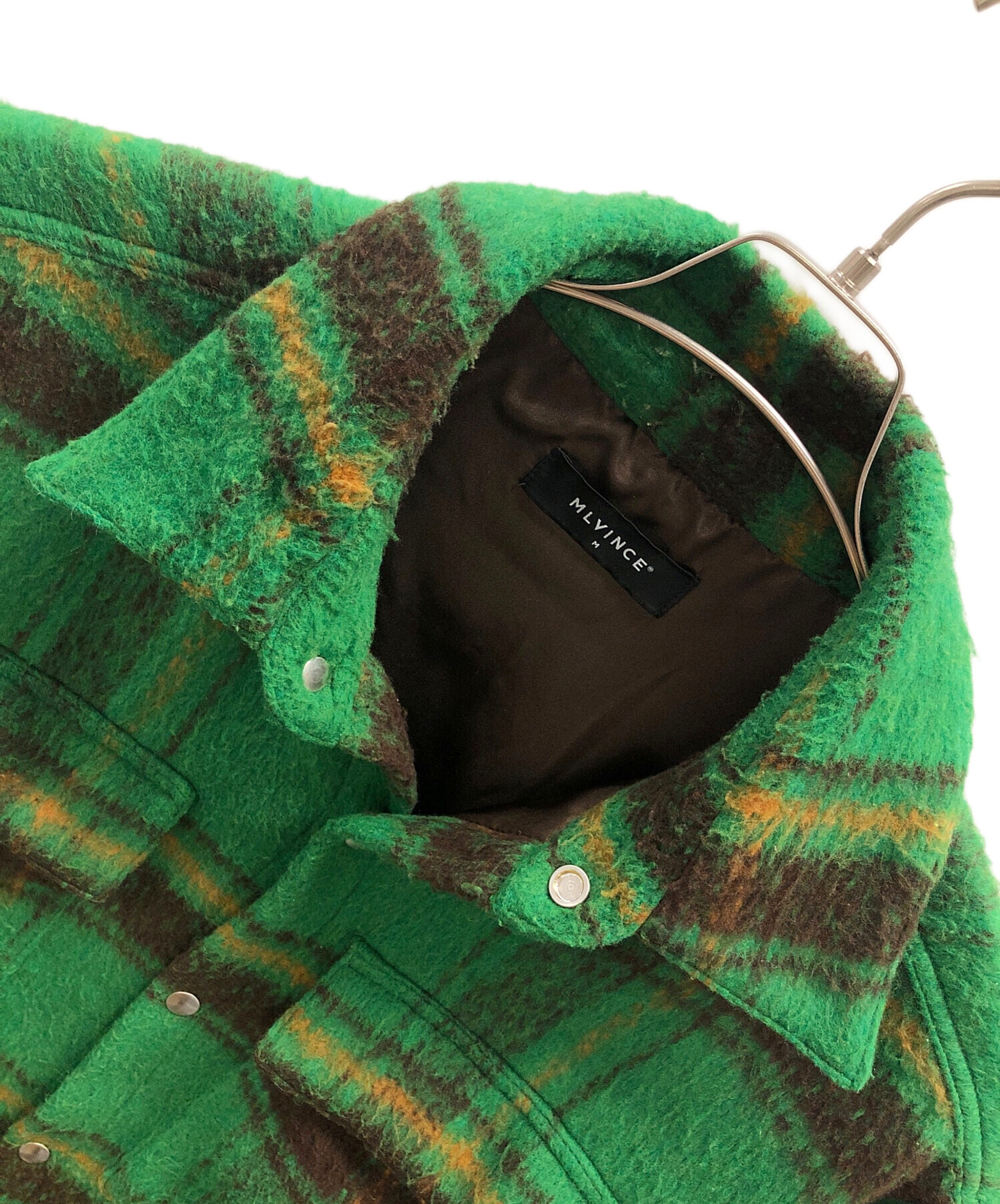 中古・古着通販】MLVINCE (メルヴィンス) シャツジャケット OVERSIZED