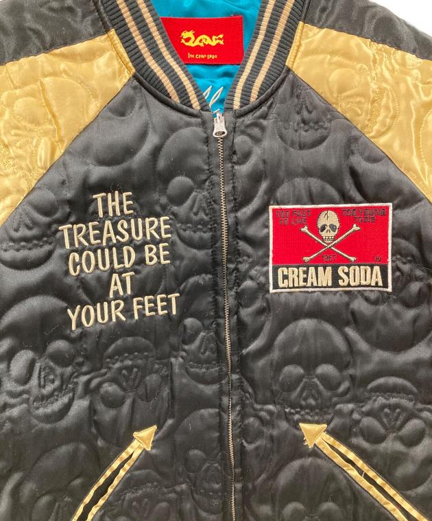 中古・古着通販】CREAM SODA (クリームソーダ) リバーシブルスカジャン
