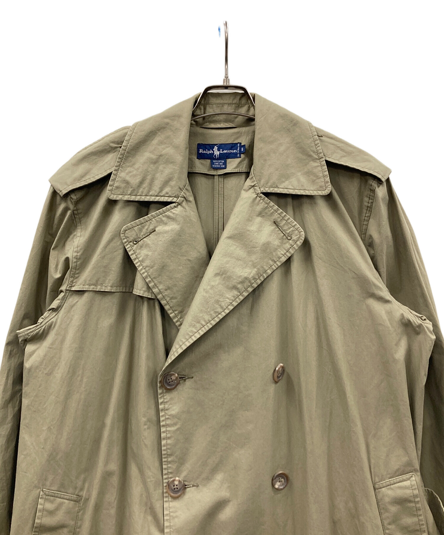 中古・古着通販】RALPH LAUREN (ラルフローレン) トレンチコート