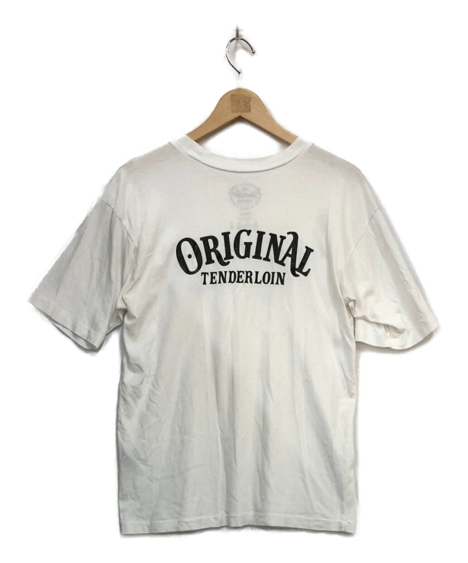 中古・古着通販】TENDERLOIN (テンダーロイン) Tシャツ ホワイト