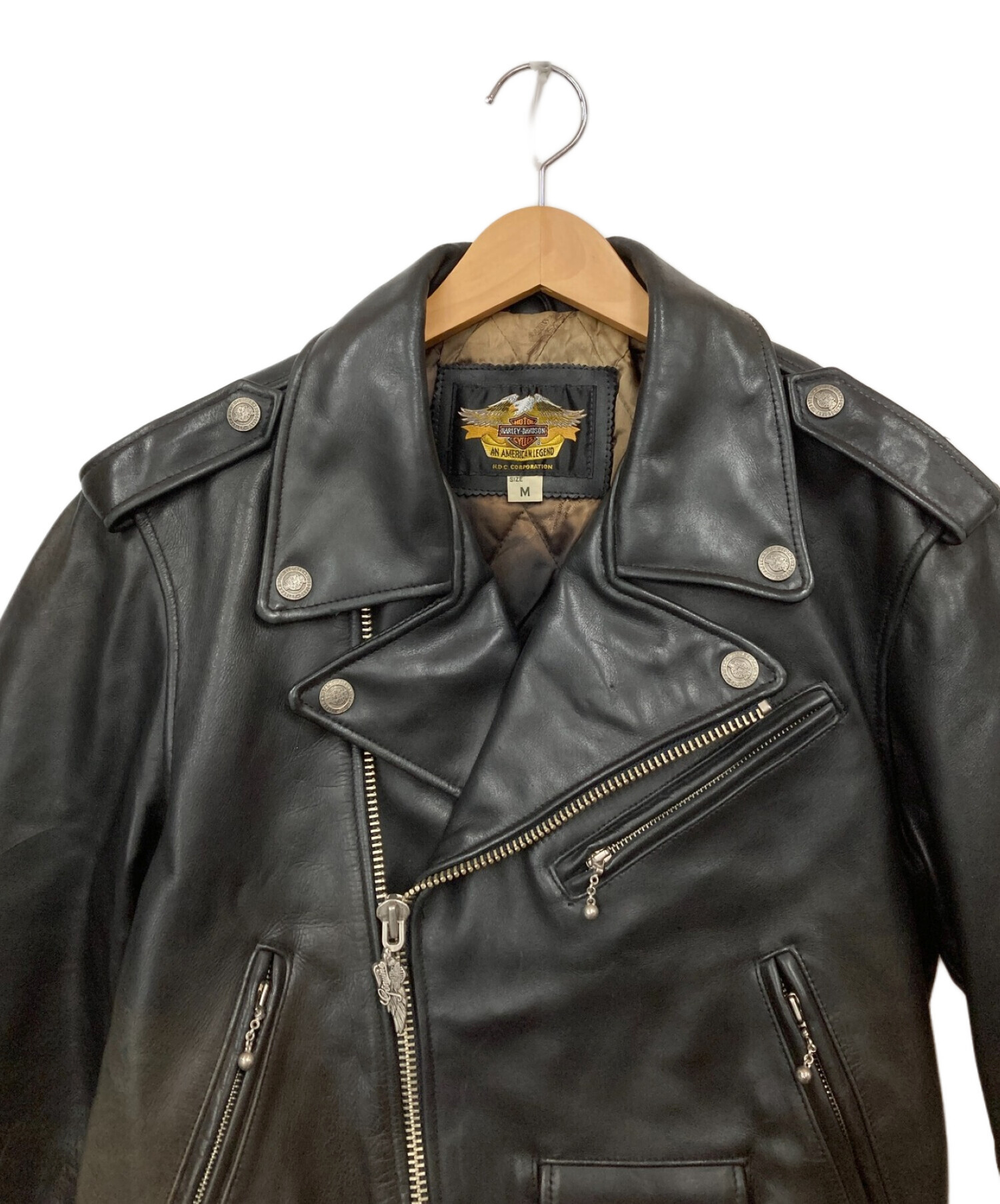 中古・古着通販】HARLEY-DAVIDSON (ハーレーダビッドソン) レザー