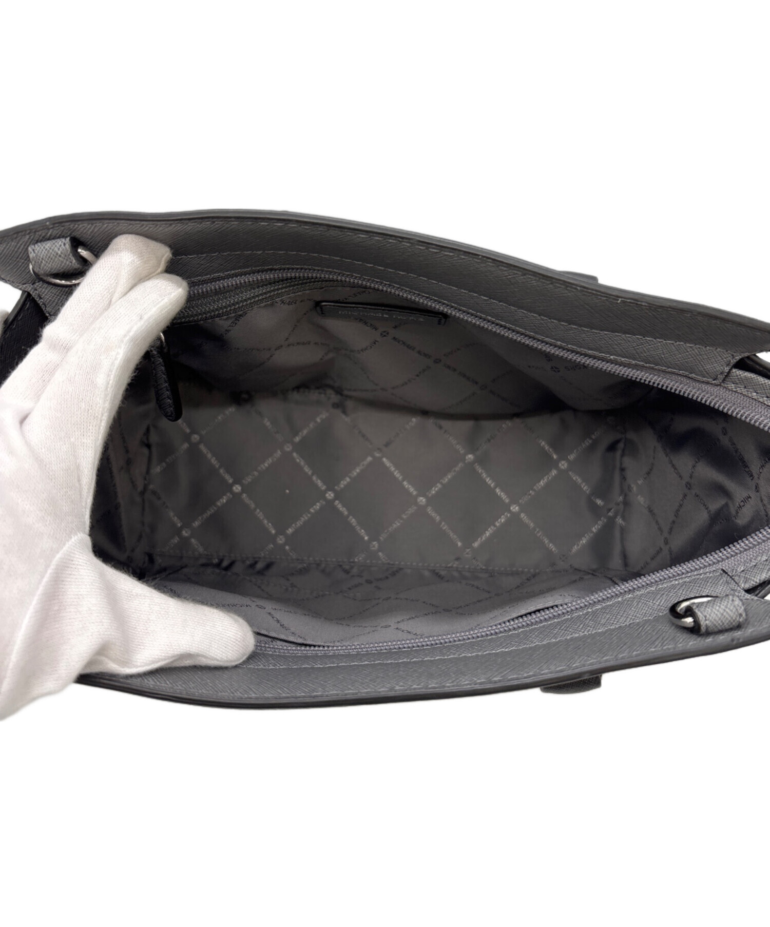 中古・古着通販】MICHAEL KORS (マイケルコース) 2WAYバッグ グレー