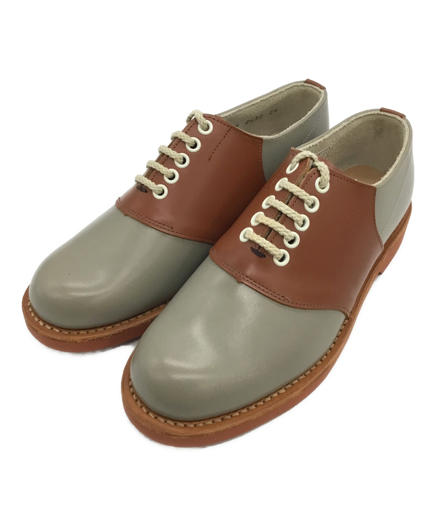 中古・古着通販】REGAL (リーガル) サドルシューズ グレー×ブラウン