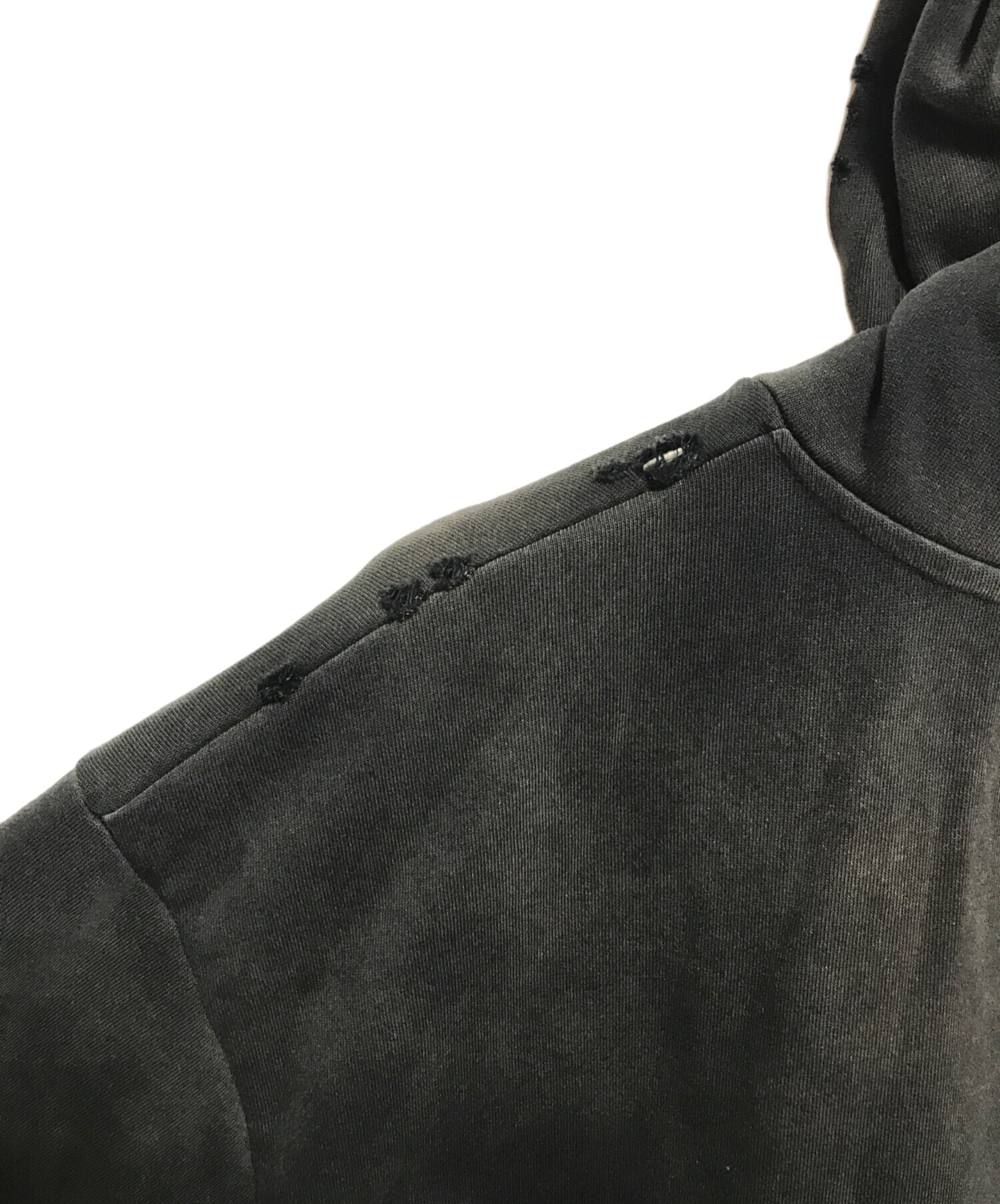 中古・古着通販】antimid (アンチミッド) PIGMENT LOGO HOODIE