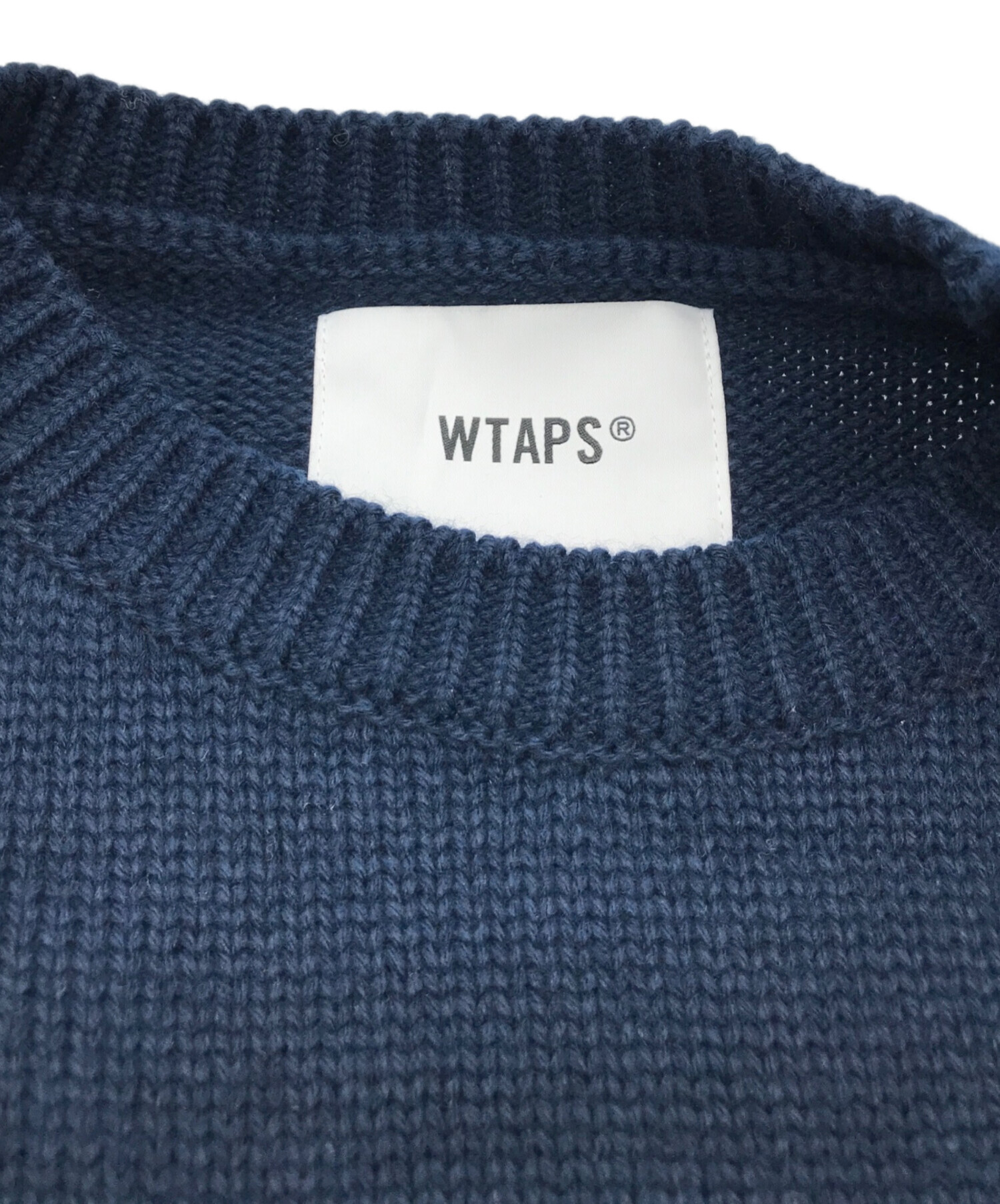 中古・古着通販】WTAPS (ダブルタップス) CREW NECK 02 SWEATER POLY