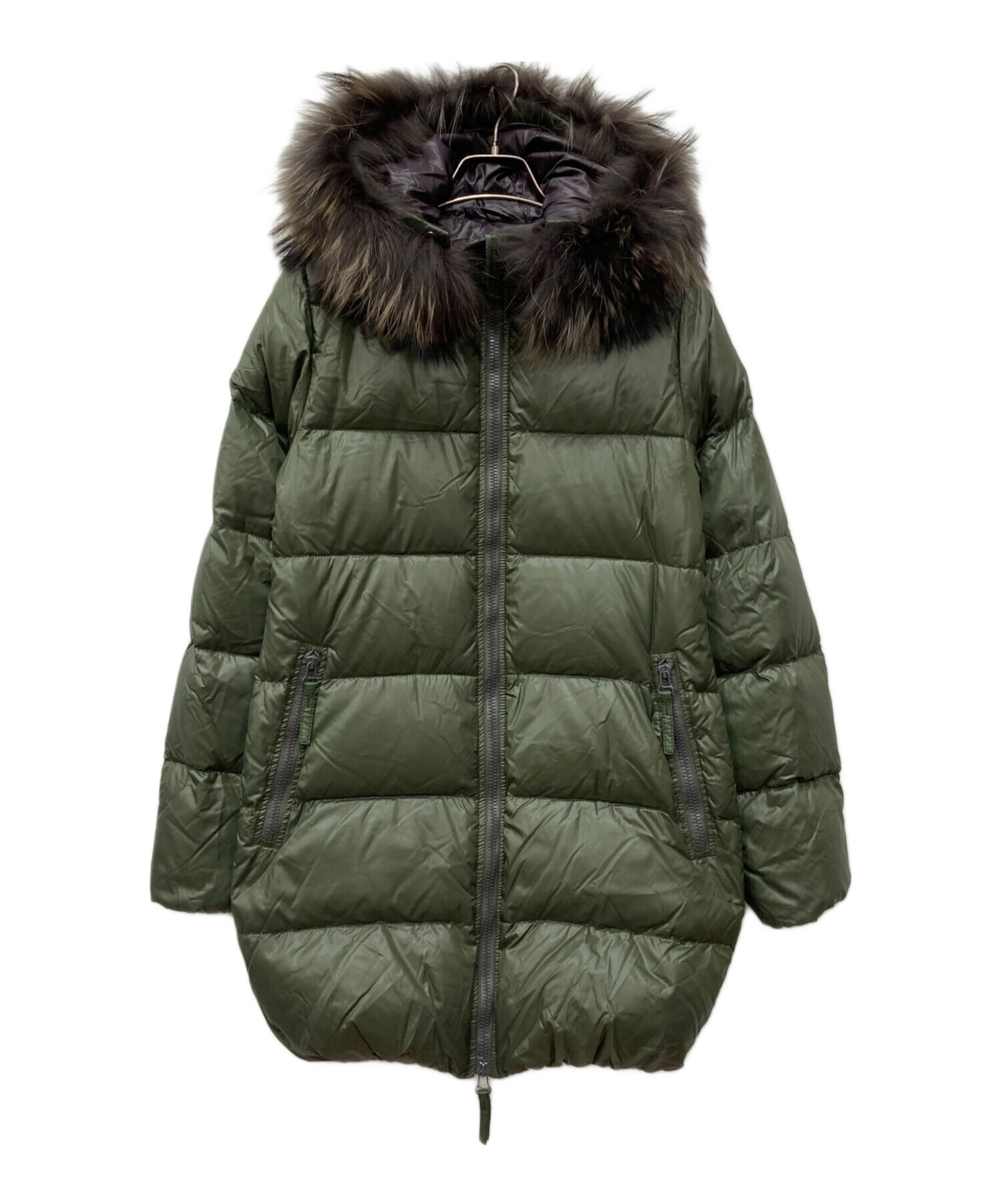 中古・古着通販】DUVETICA (デュベティカ) KAPPAダウンコート カーキ