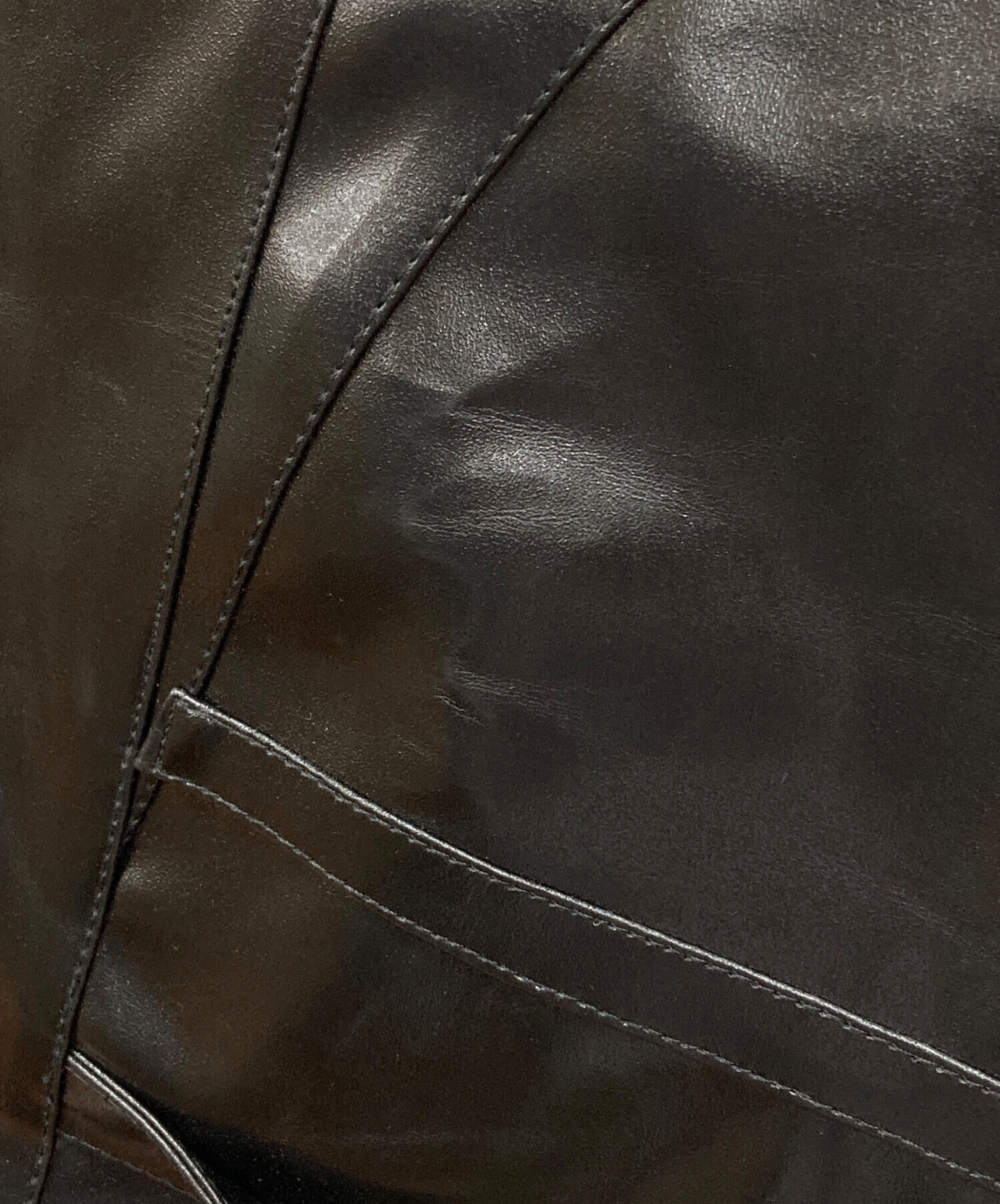 中古・古着通販】cozy worldwide (コジー ワールドワイド) LEATHER