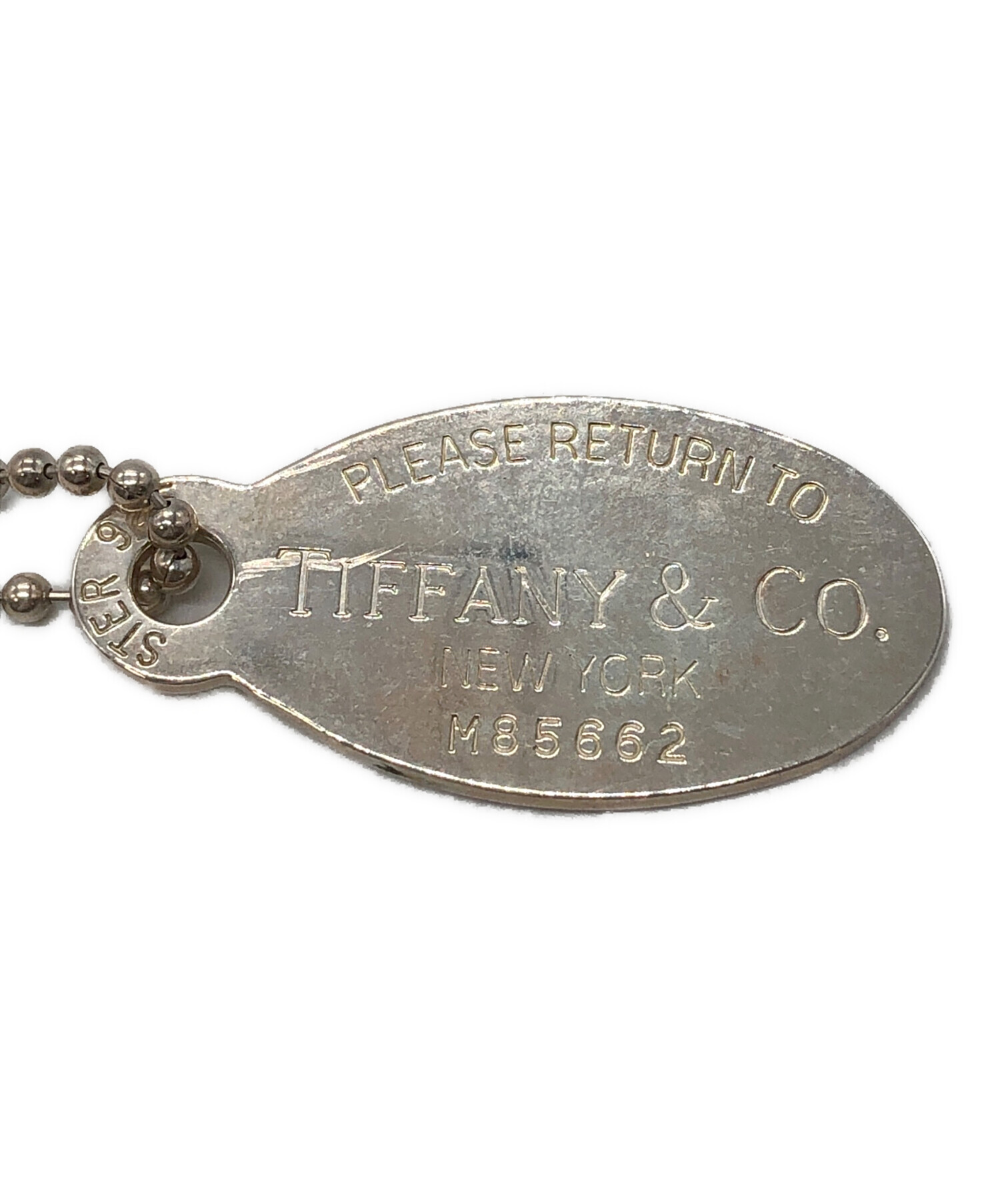 中古・古着通販】TIFFANY & Co. (ティファニー) ドッグタグプレート