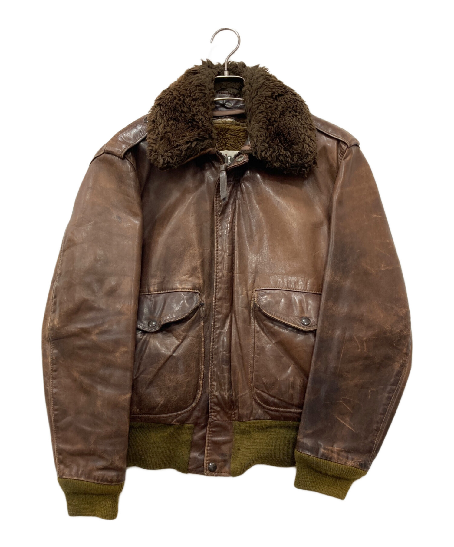 中古・古着通販】Schott (ショット) G-1フライトレザージャケット