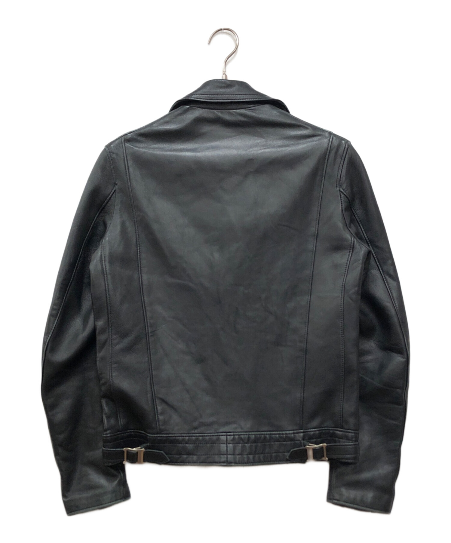 中古・古着通販】666 (666) レザーダブルライダースジャケット