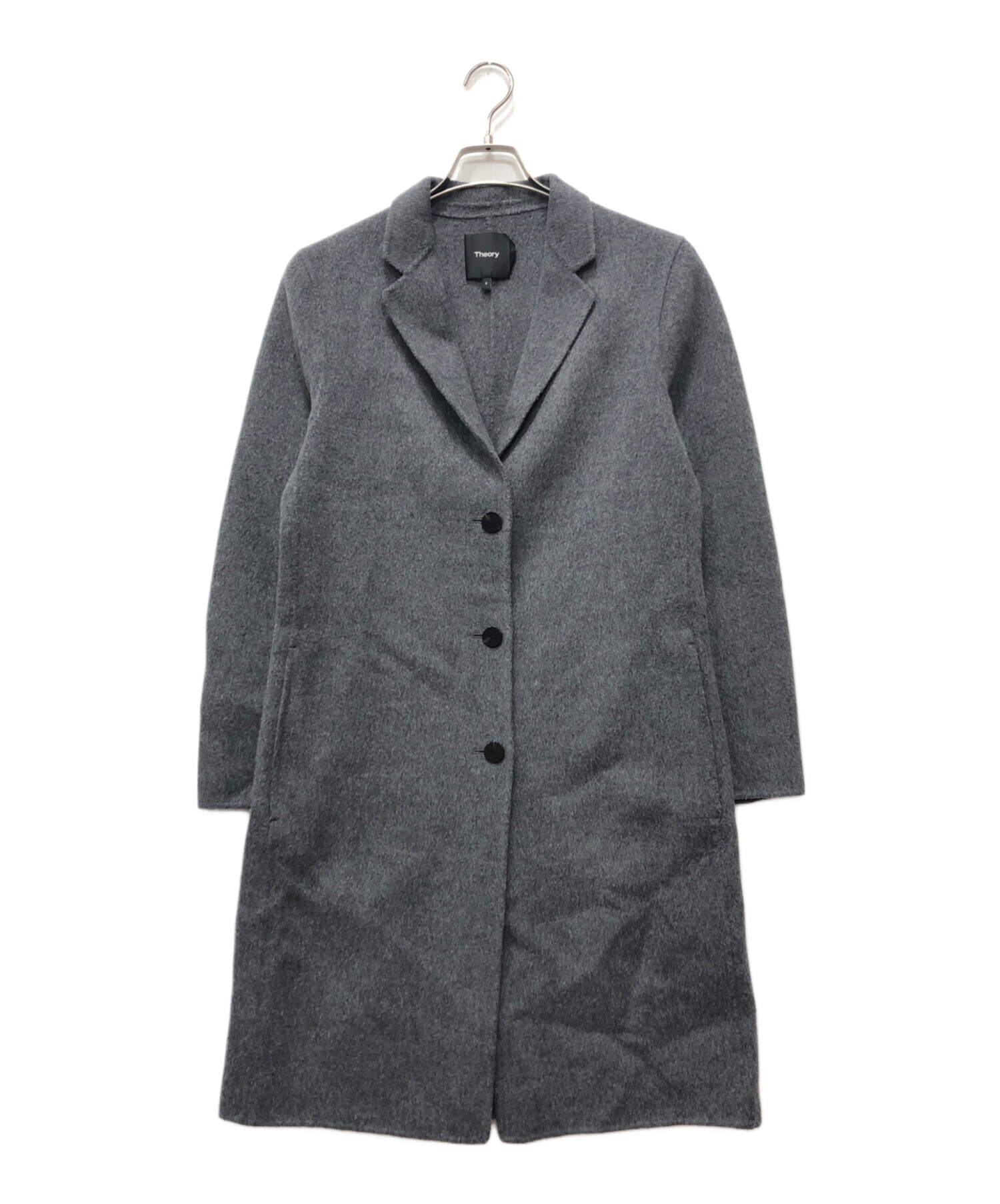 中古・古着通販】theory (セオリー) カシミヤ混チェスターコート