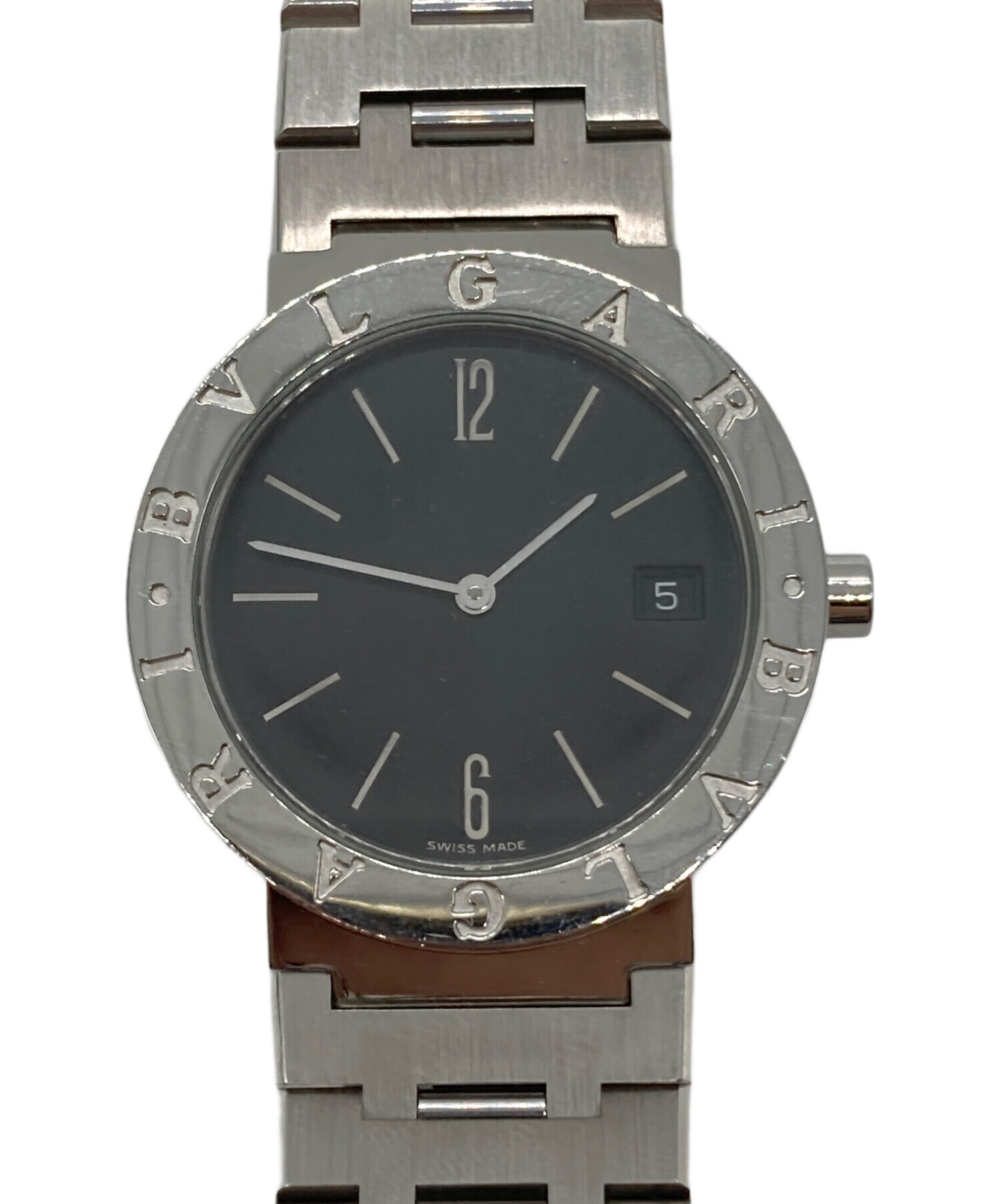 中古・古着通販】BVLGARI (ブルガリ) 腕時計 シルバー｜ブランド・古着