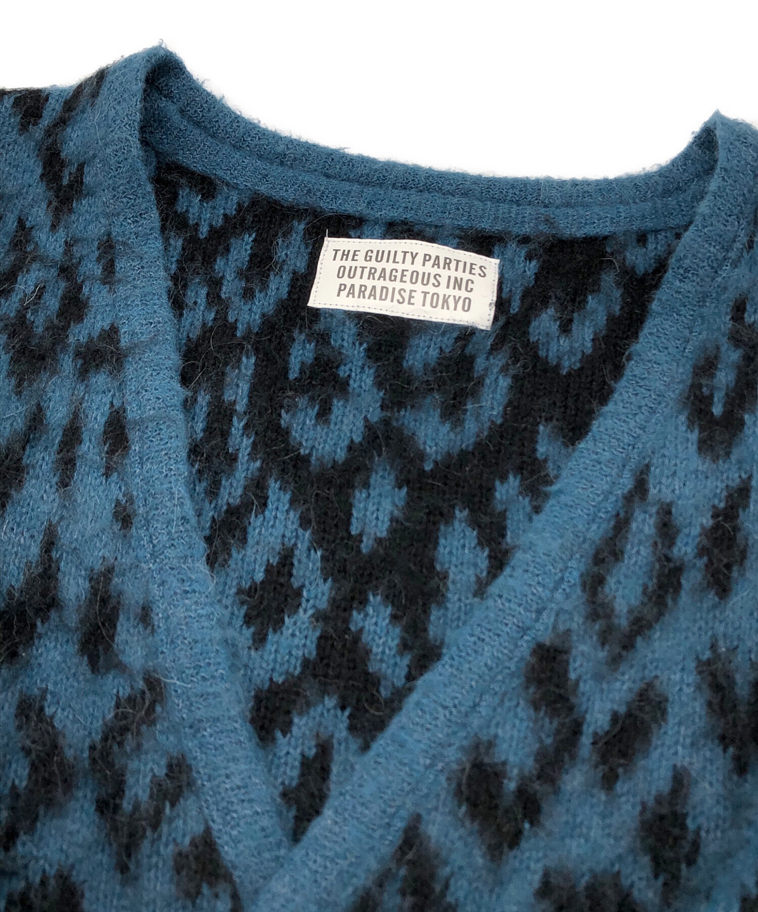 中古・古着通販】WACKO MARIA (ワコマリア) レオパードモヘア