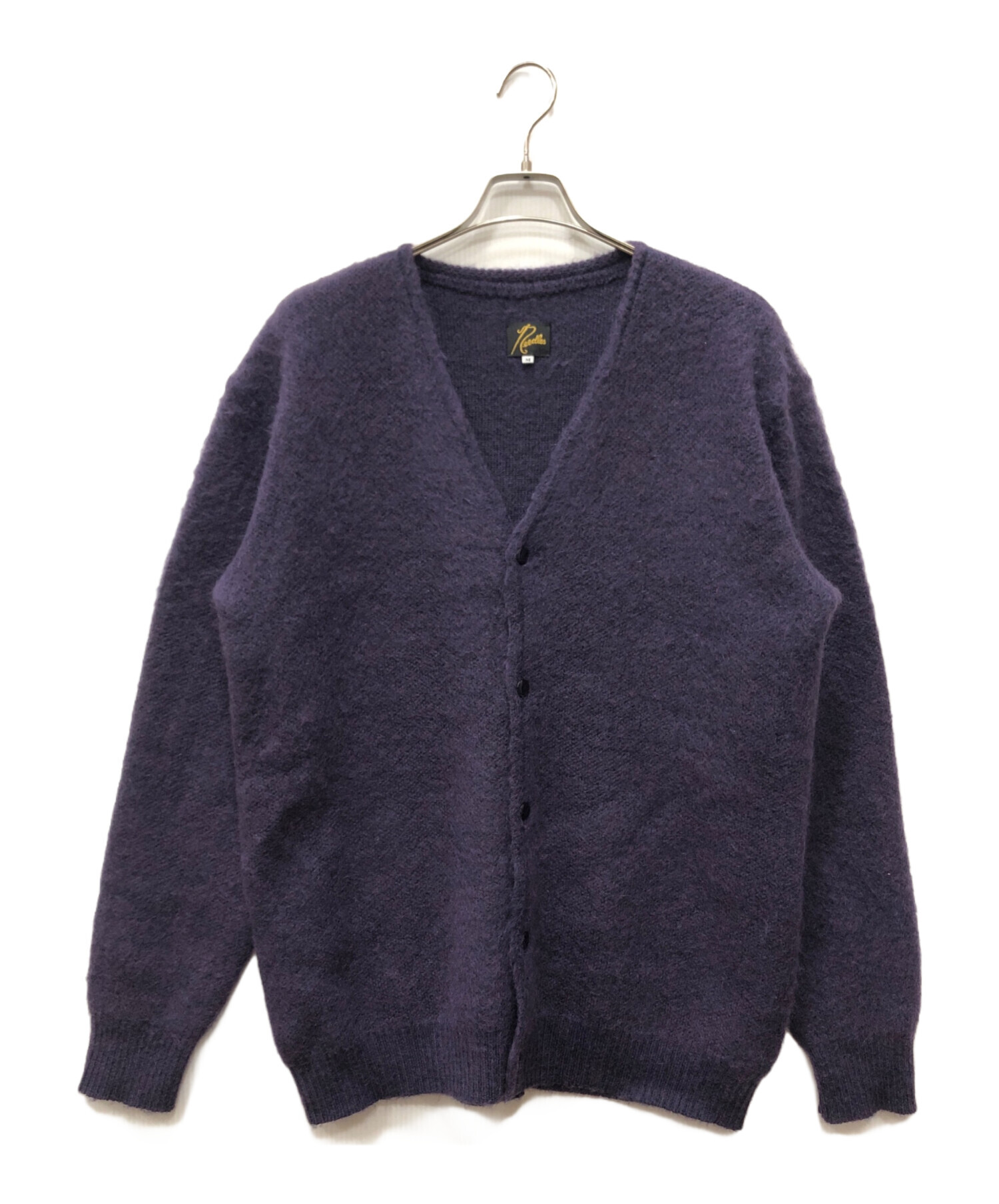 中古・古着通販】Needles (ニードルズ) モヘアカーディガン パープル