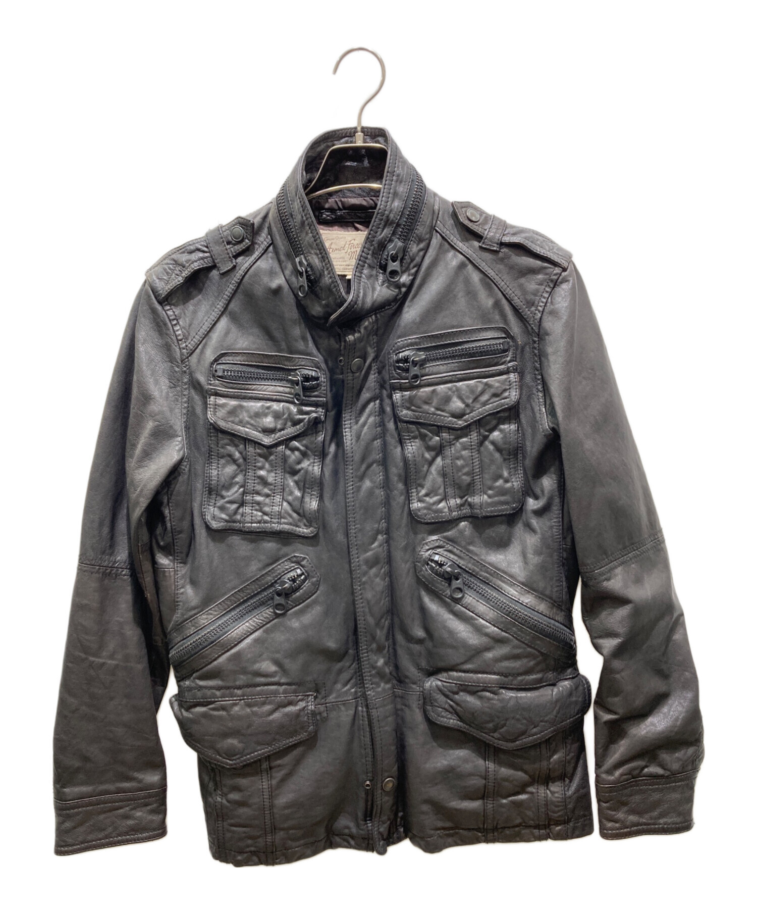 中古・古着通販】AVIREX (アヴィレックス) M-65レザージャケット