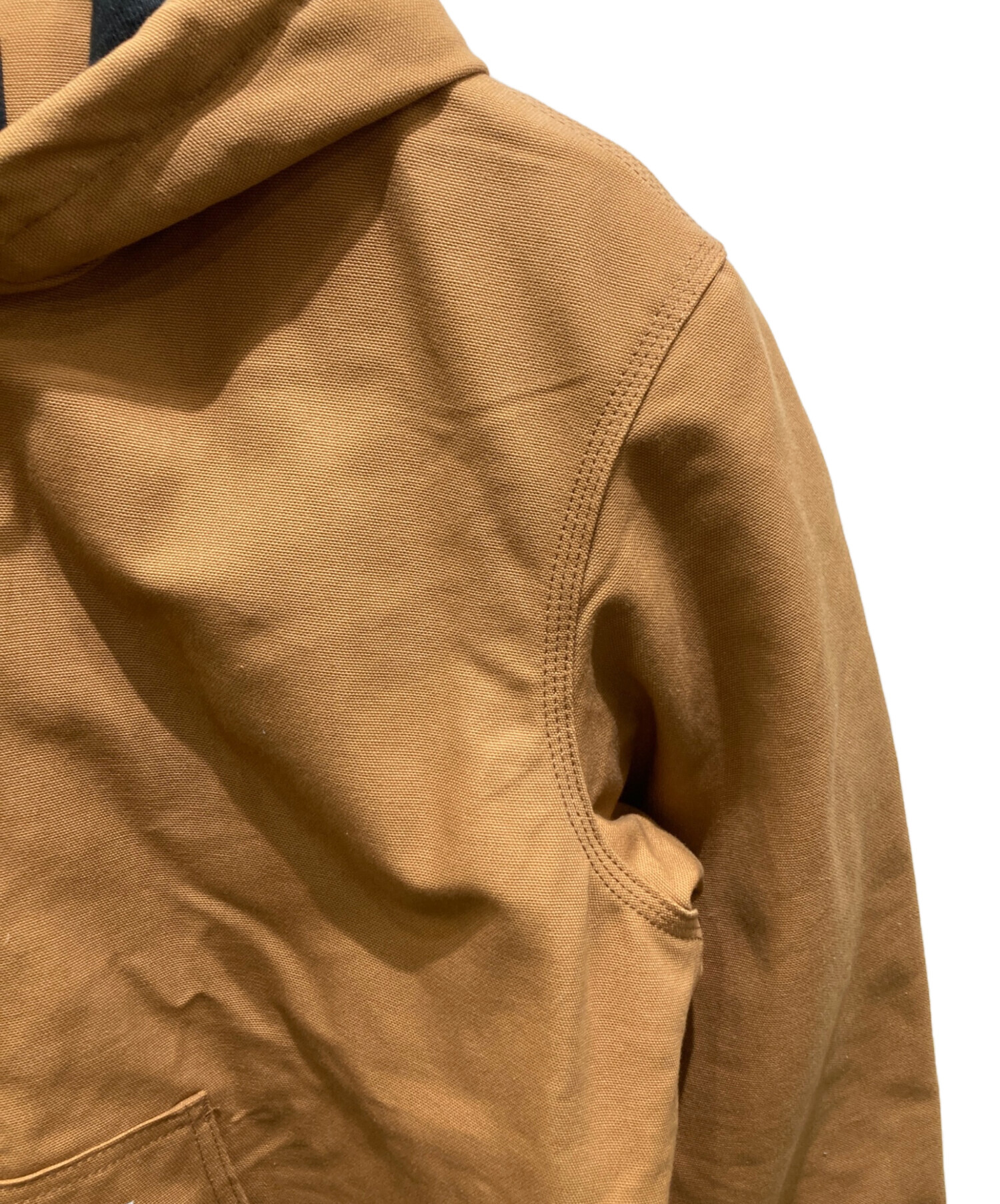 中古・古着通販】CarHartt (カーハート) アクティブパーカー ブラウン