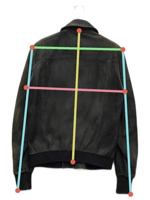 中古・古着通販】MAURO GRIFONI (マウロ・グリフォーニ) レザー