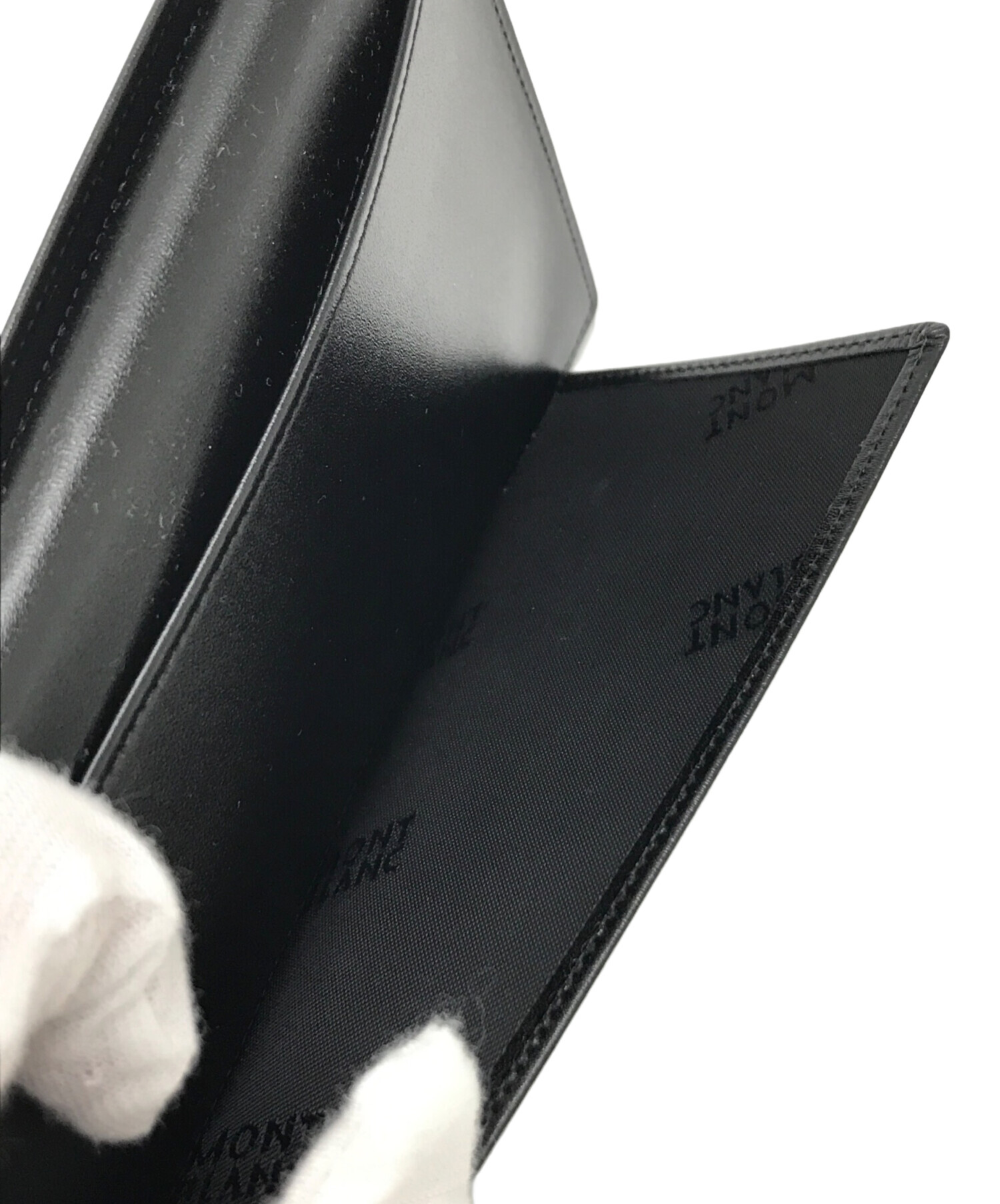 中古・古着通販】MONTBLANC (モンブラン) 長財布 ブラック｜ブランド