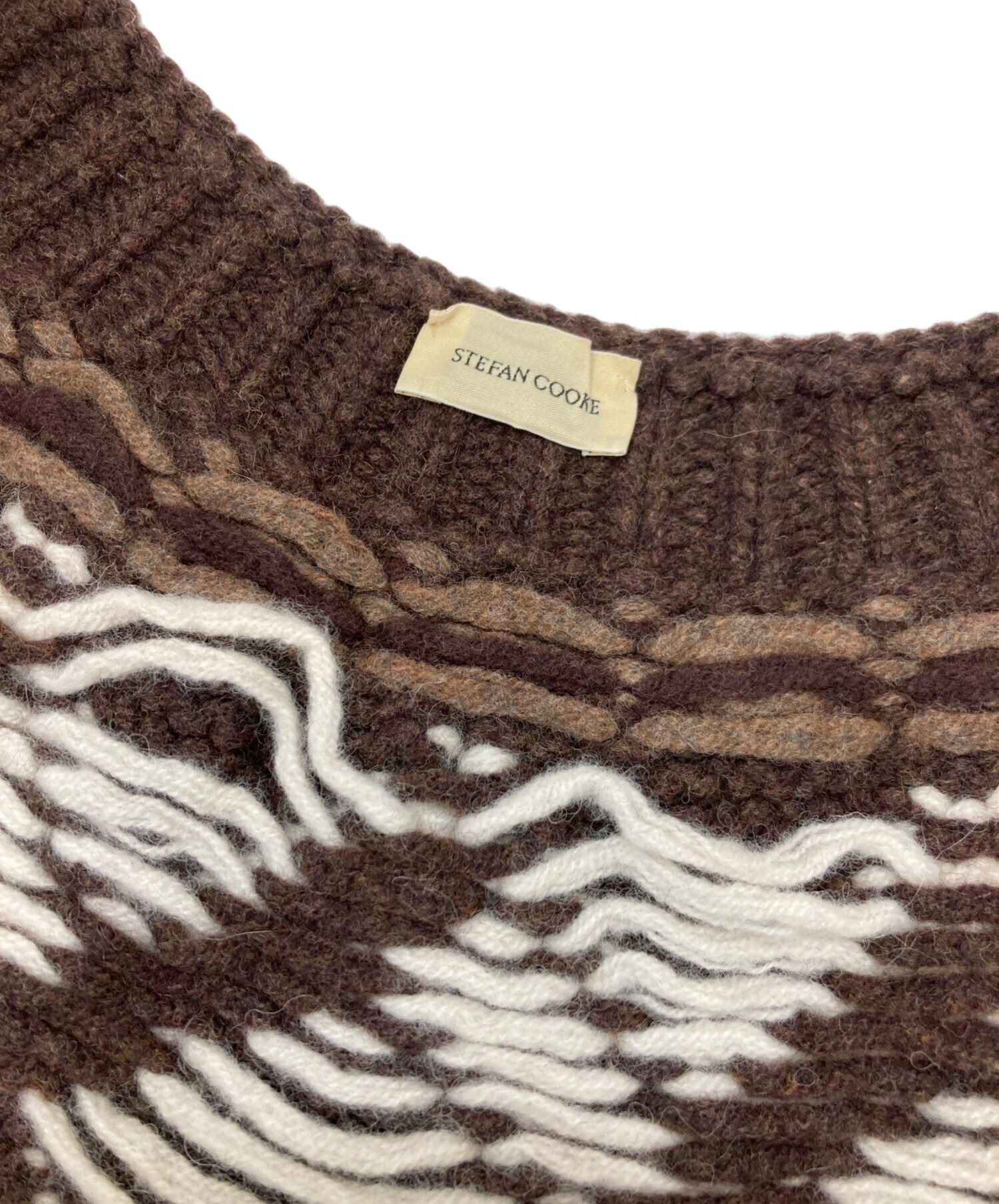 中古・古着通販】stefan cooke (ステファンクック) WOOL FAIR AISLE