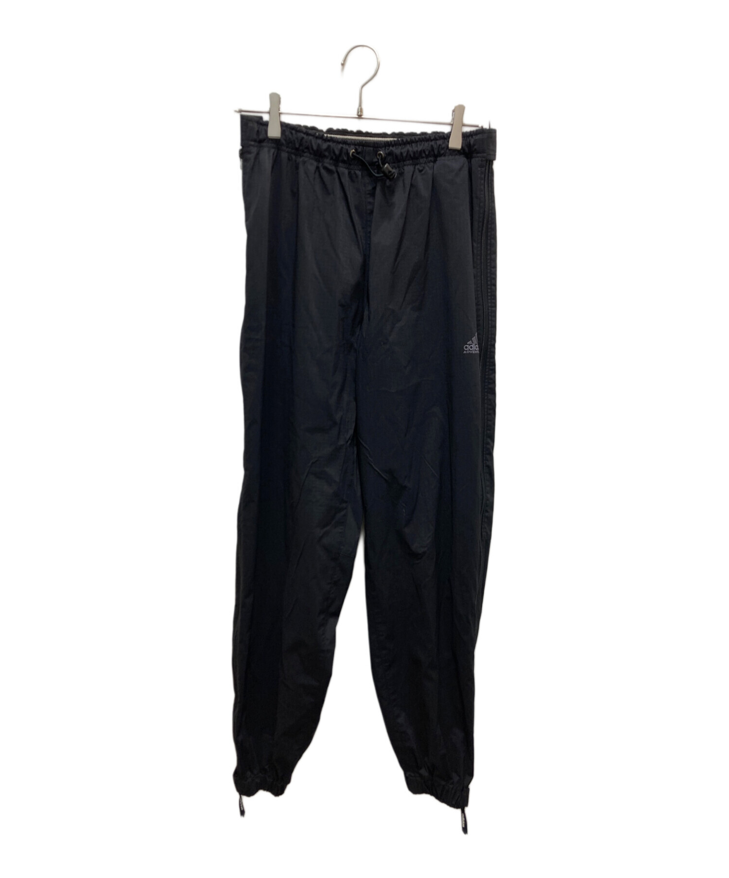 中古・古着通販】adidas (アディダス) ナイロンパンツ ブラック サイズ