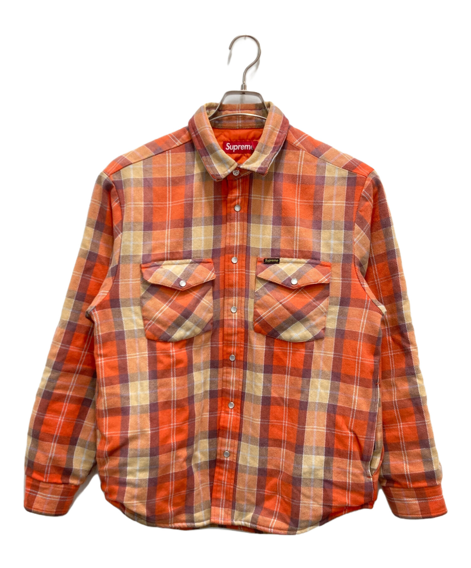 中古・古着通販】SUPREME (シュプリーム) Quilted Flannel Snap Shirt