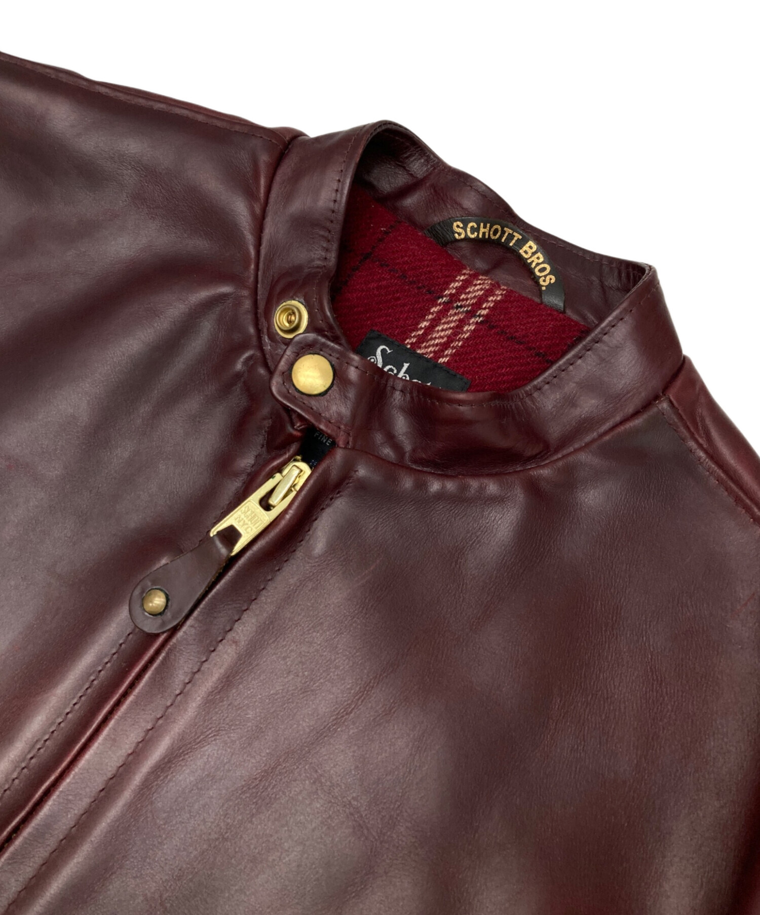 中古・古着通販】Schott (ショット) ホーウィンクロムエクセルレザー