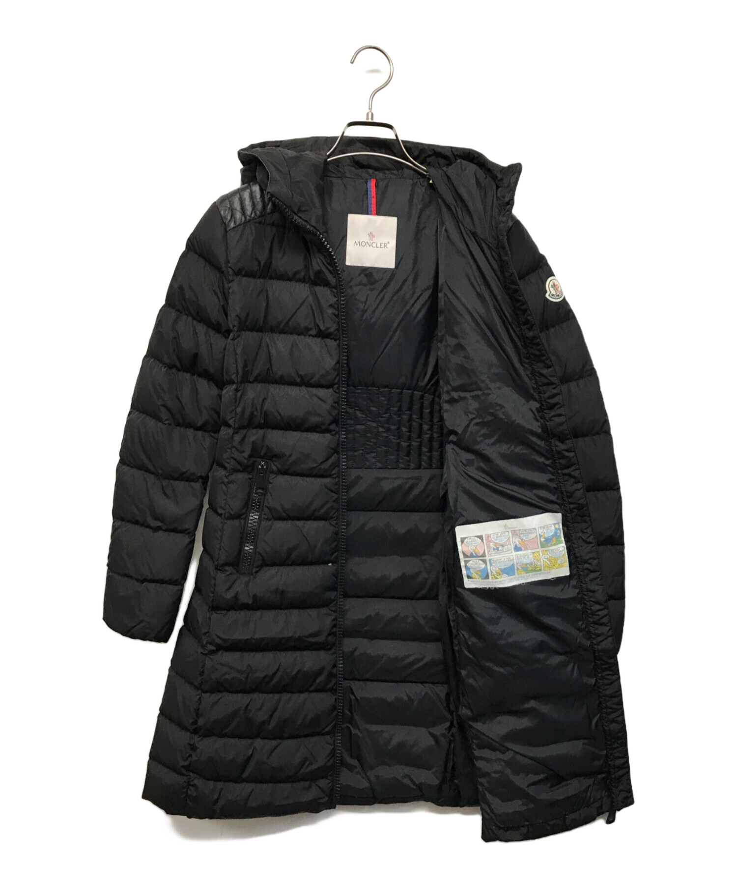 中古・古着通販】MONCLER (モンクレール) TALEVEダウンコート ブラック