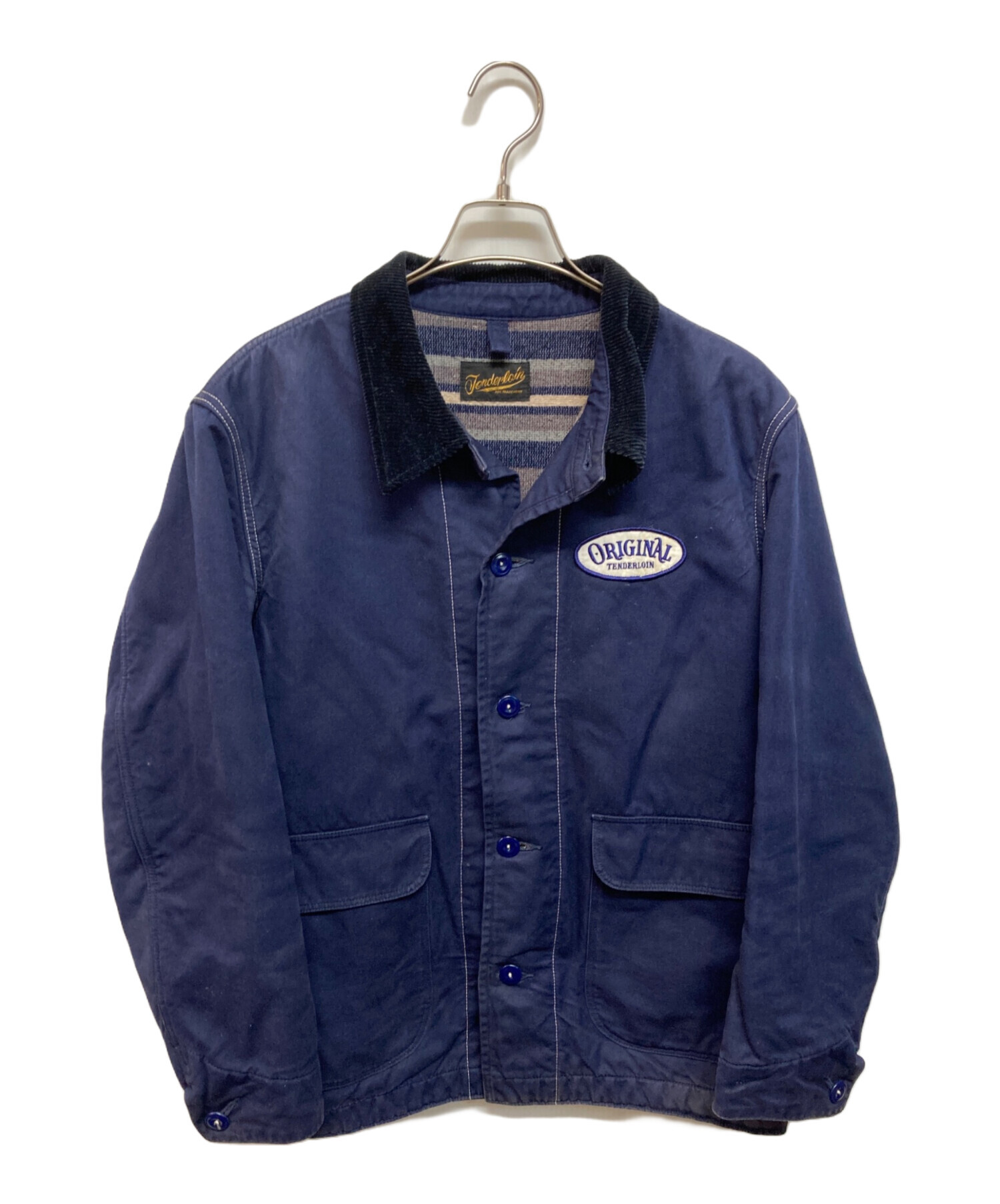 中古・古着通販】TENDERLOIN (テンダーロイン) カバーオール ネイビー