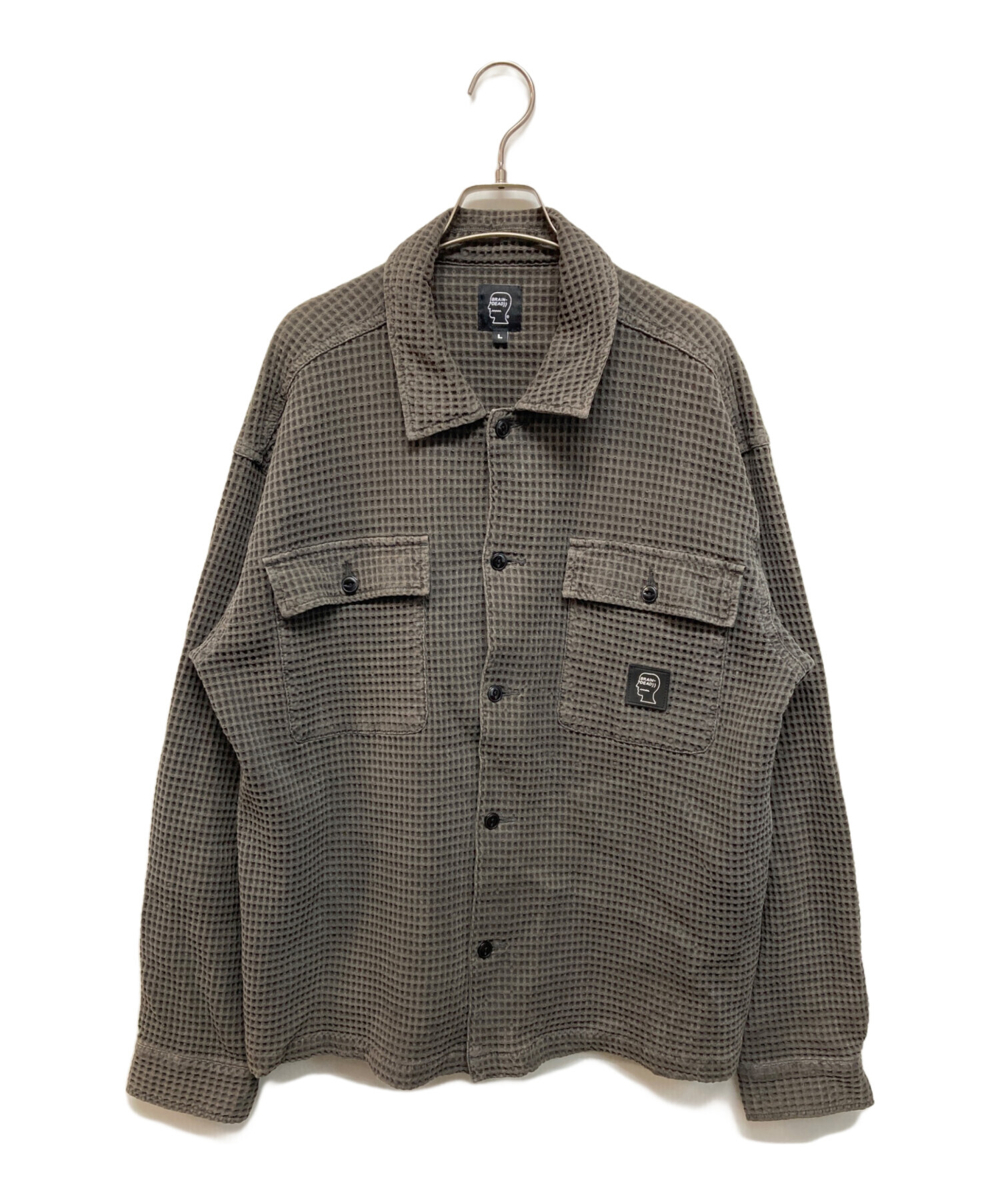 中古・古着通販】BRAIN DEAD (ブレインデッド) ワッフルシャツ