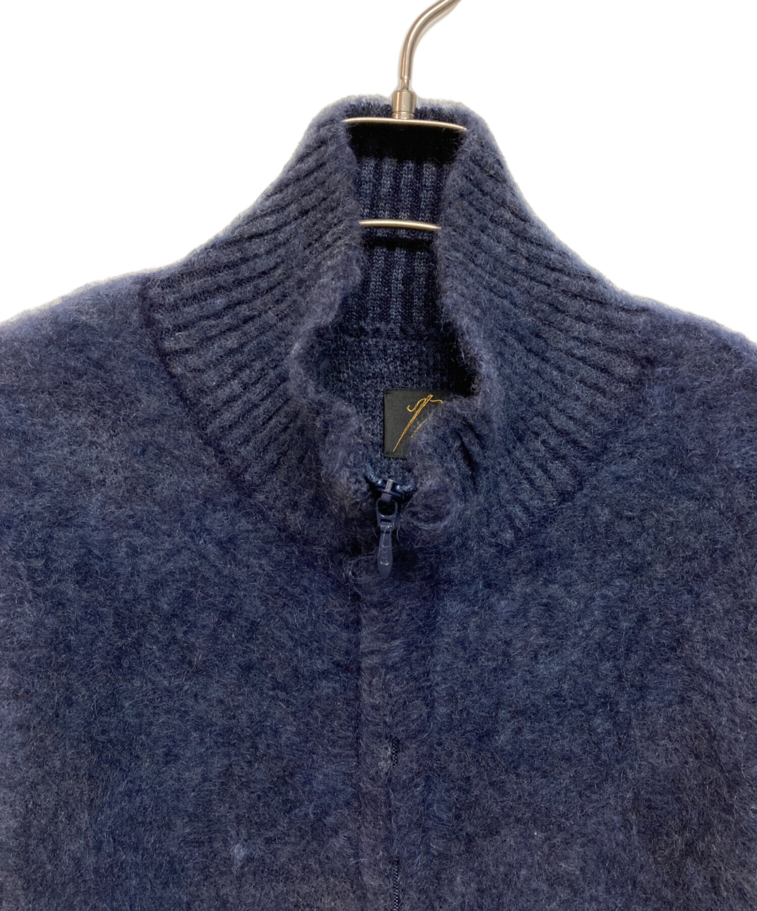 中古・古着通販】Needles (ニードルズ) Zipped Mohair Cardigan