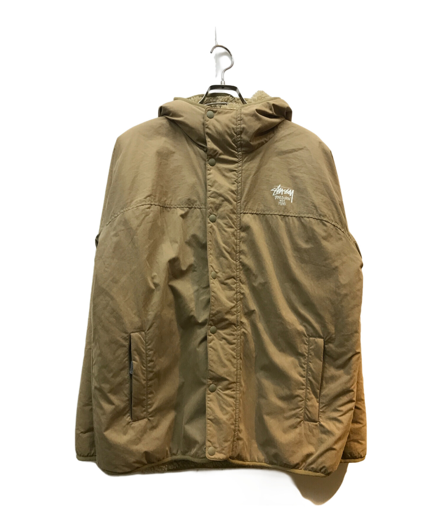 中古・古着通販】stussy (ステューシー) リバーシブル ボアフリース