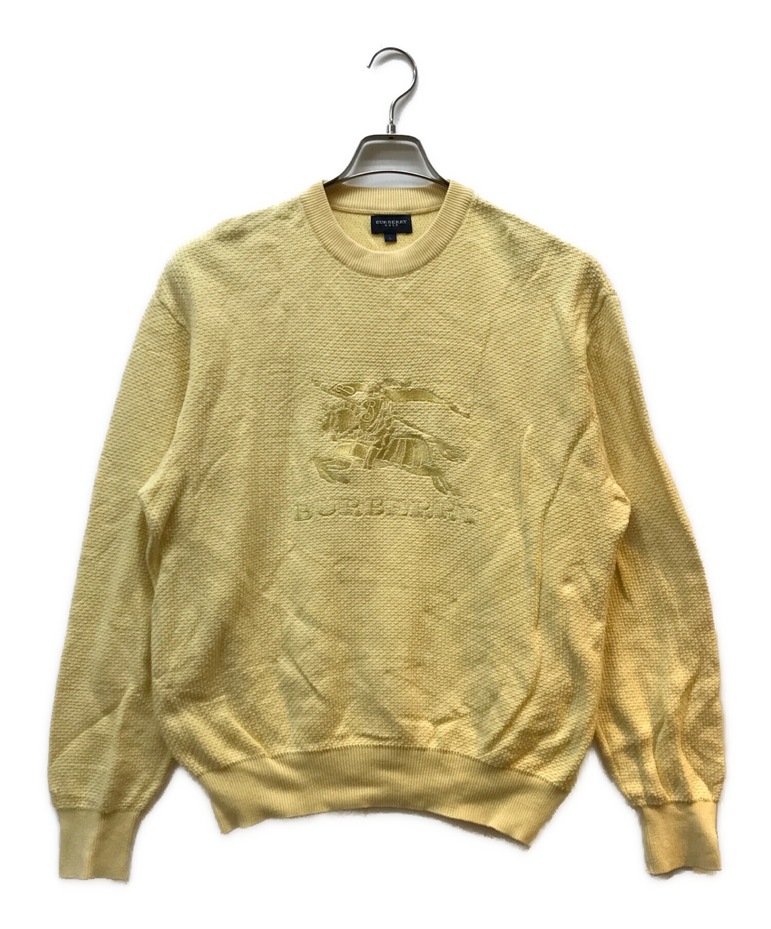 中古・古着通販】BURBERRY GOLF (バーバリーゴルフ) ホースマーク刺繍