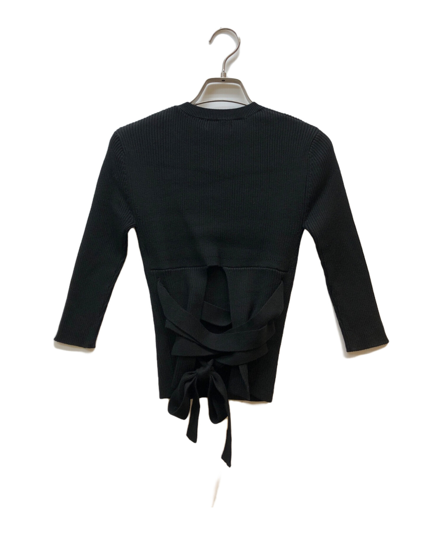 中古・古着通販】sheller (シェリエ) バックレースアップニット