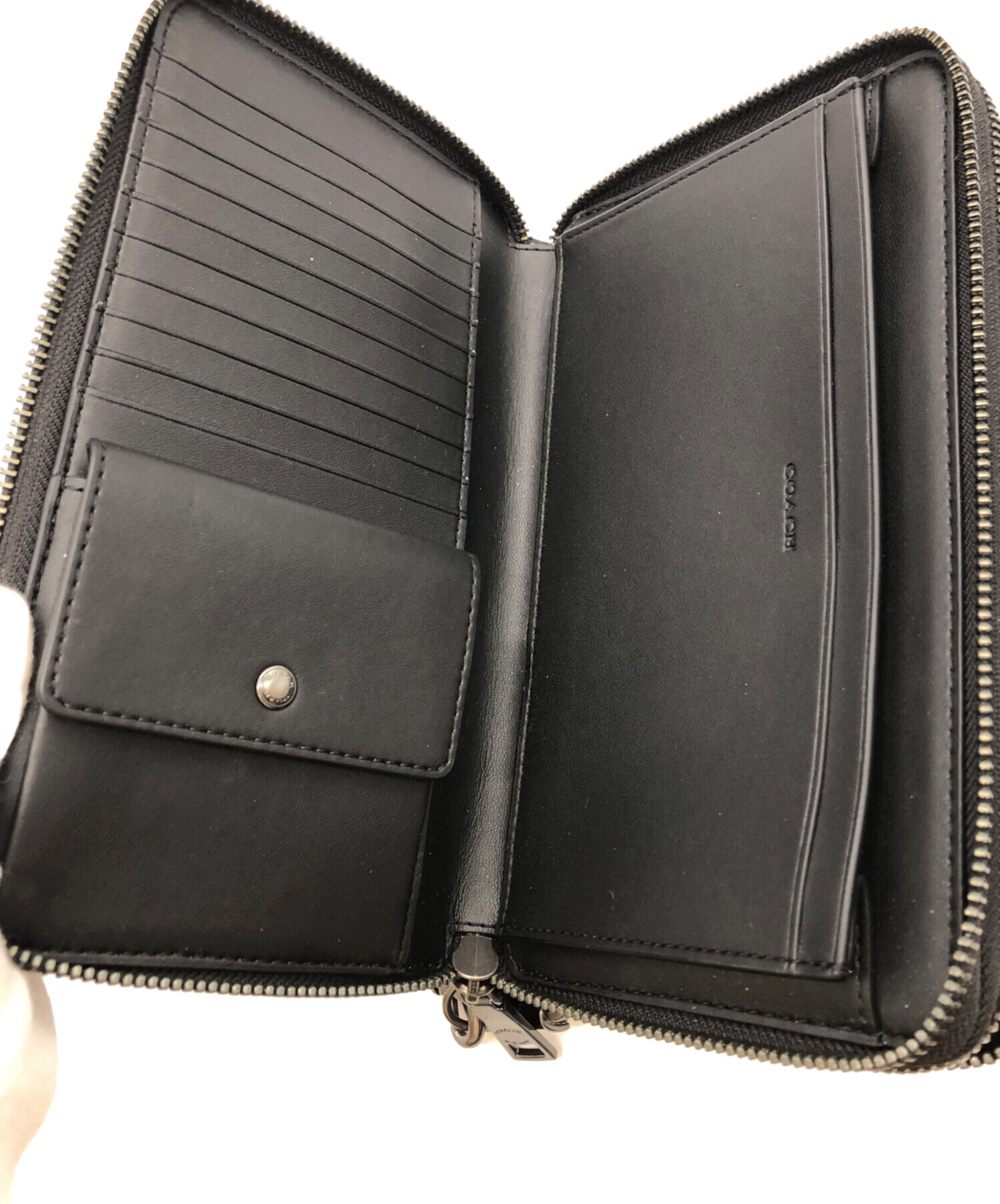 中古・古着通販】COACH (コーチ) ダブル ジップ トラベル