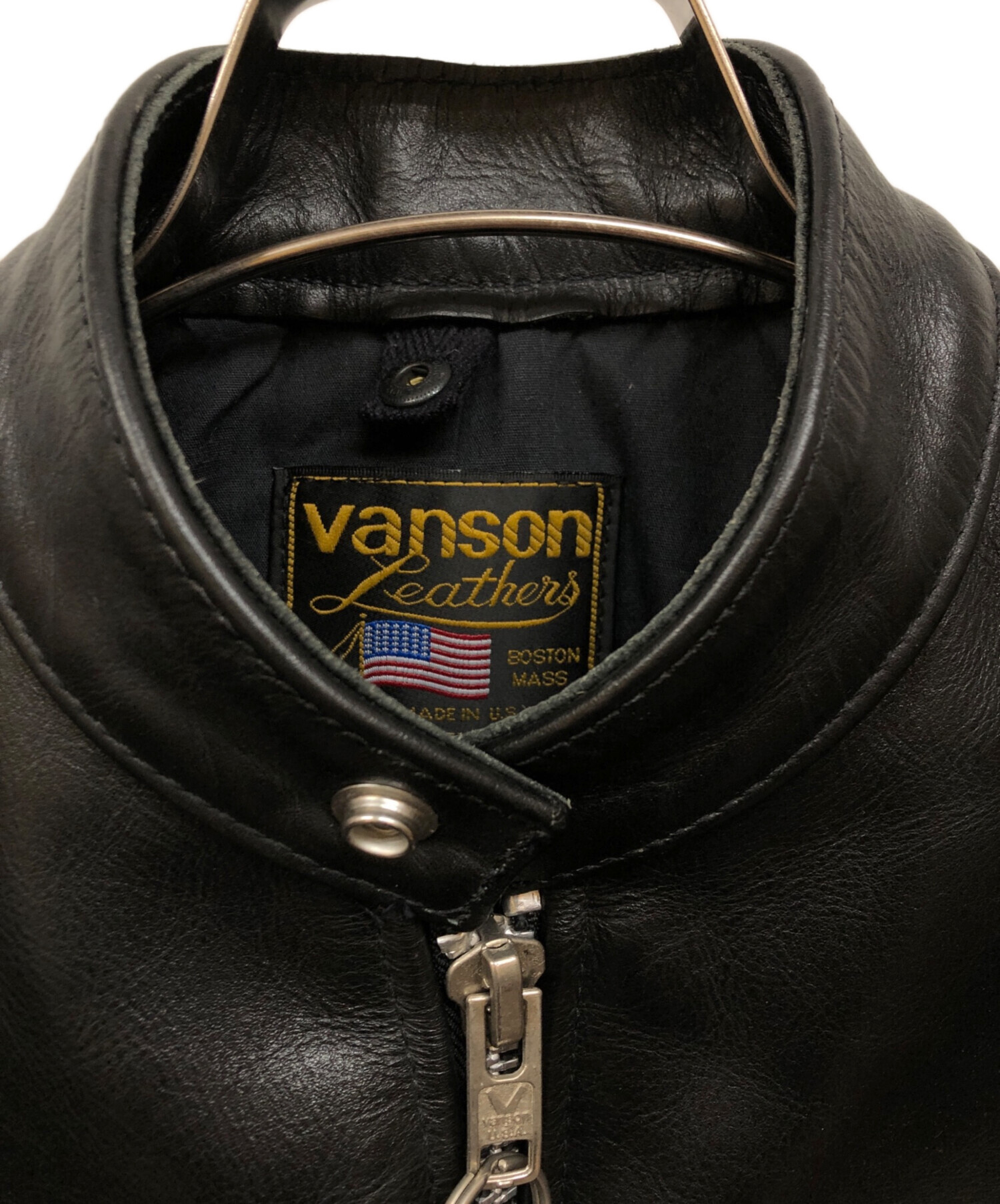 中古・古着通販】VANSON (バンソン) コメット シングルライダース