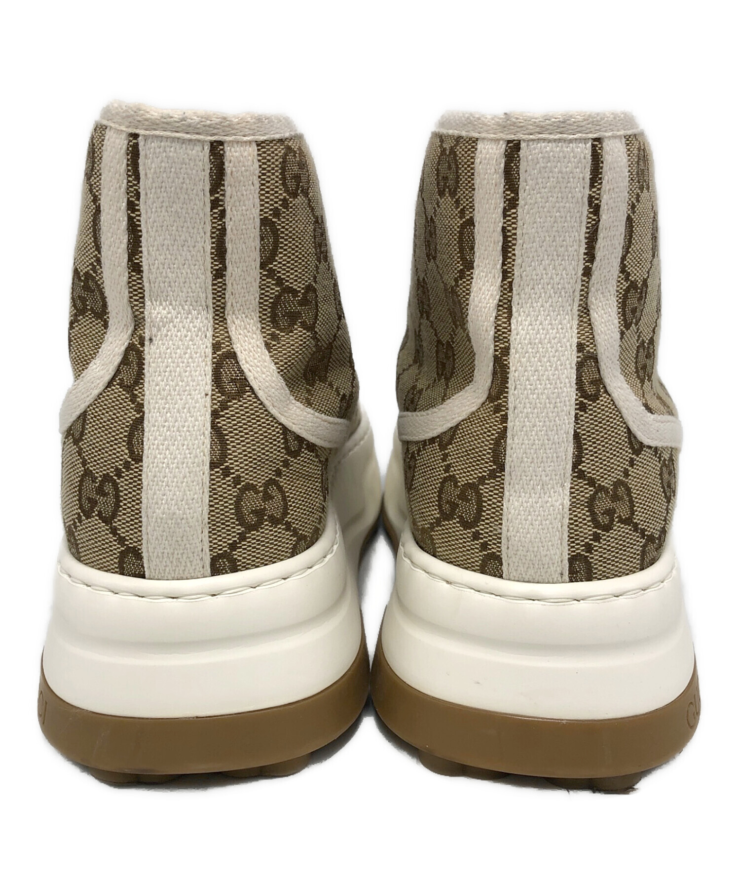 中古・古着通販】GUCCI (グッチ) GGキャンバスハイカットスニーカー