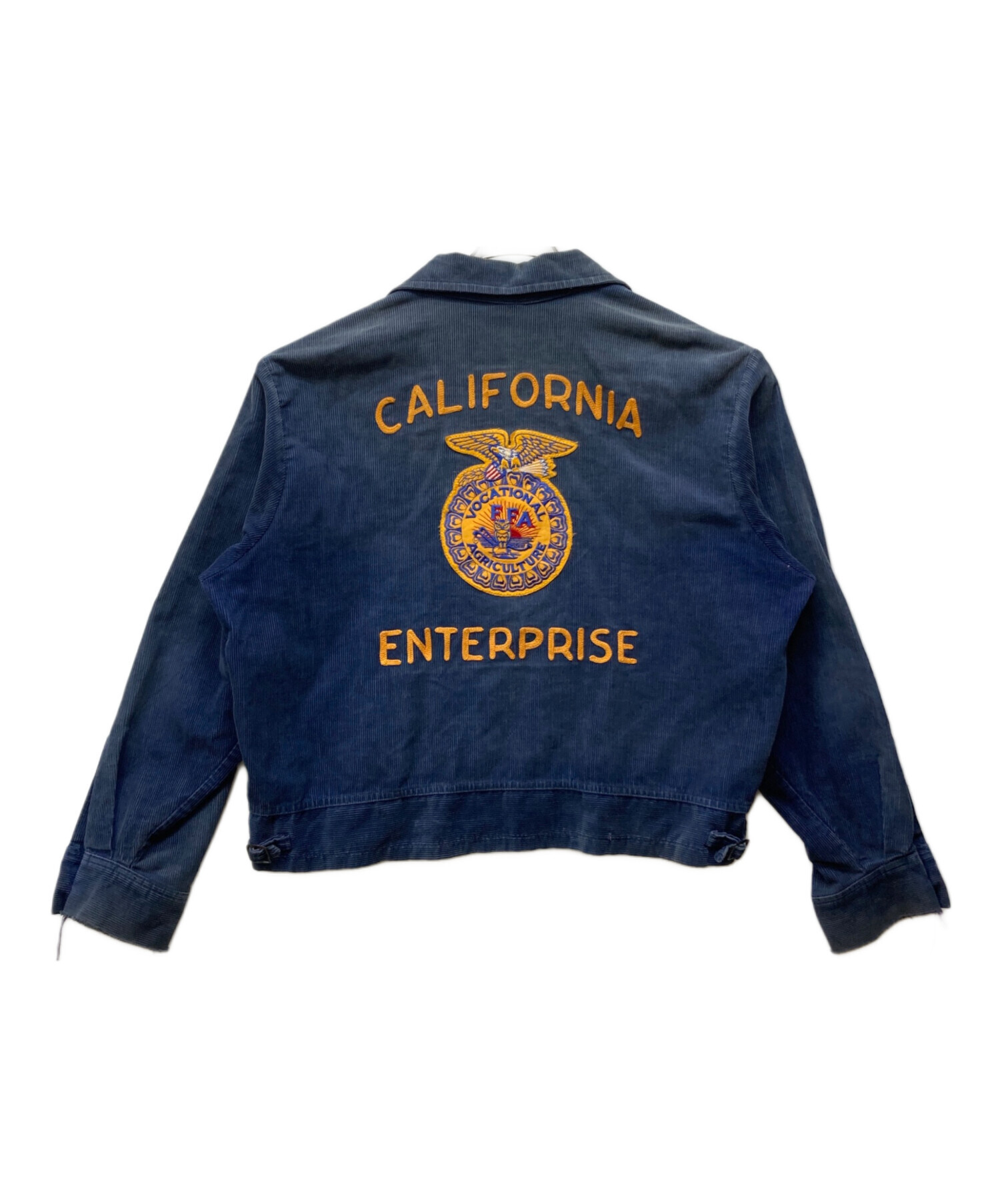 中古・古着通販】VINTAGE (ヴィンテージ) FFAジャケット ネイビー