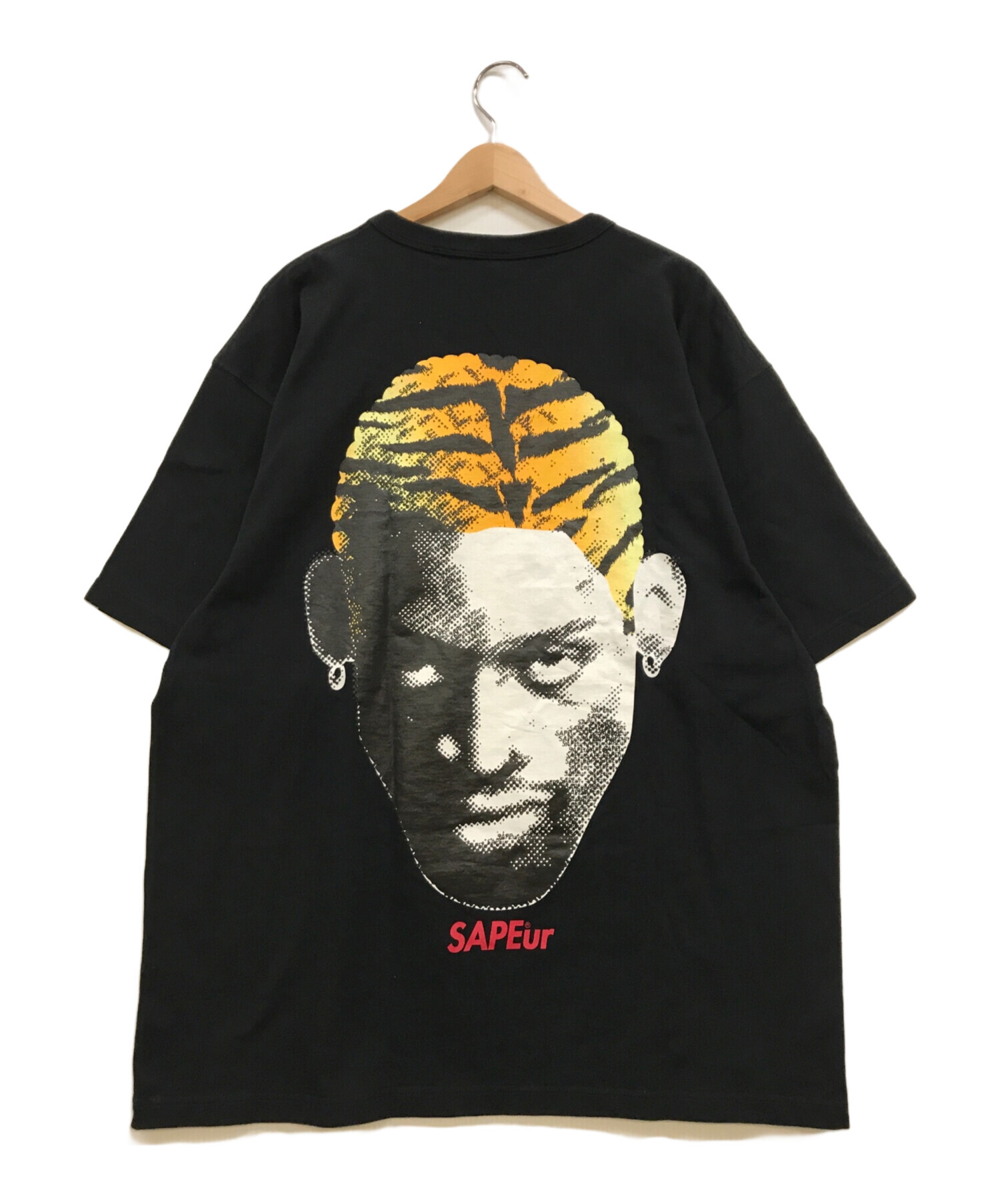 中古・古着通販】SAPEur (サプール) ロッドマンTシャツ ブラック